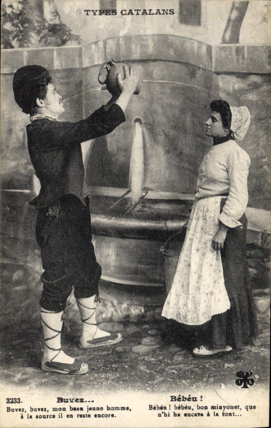 CPA Folklore Types catalanes 