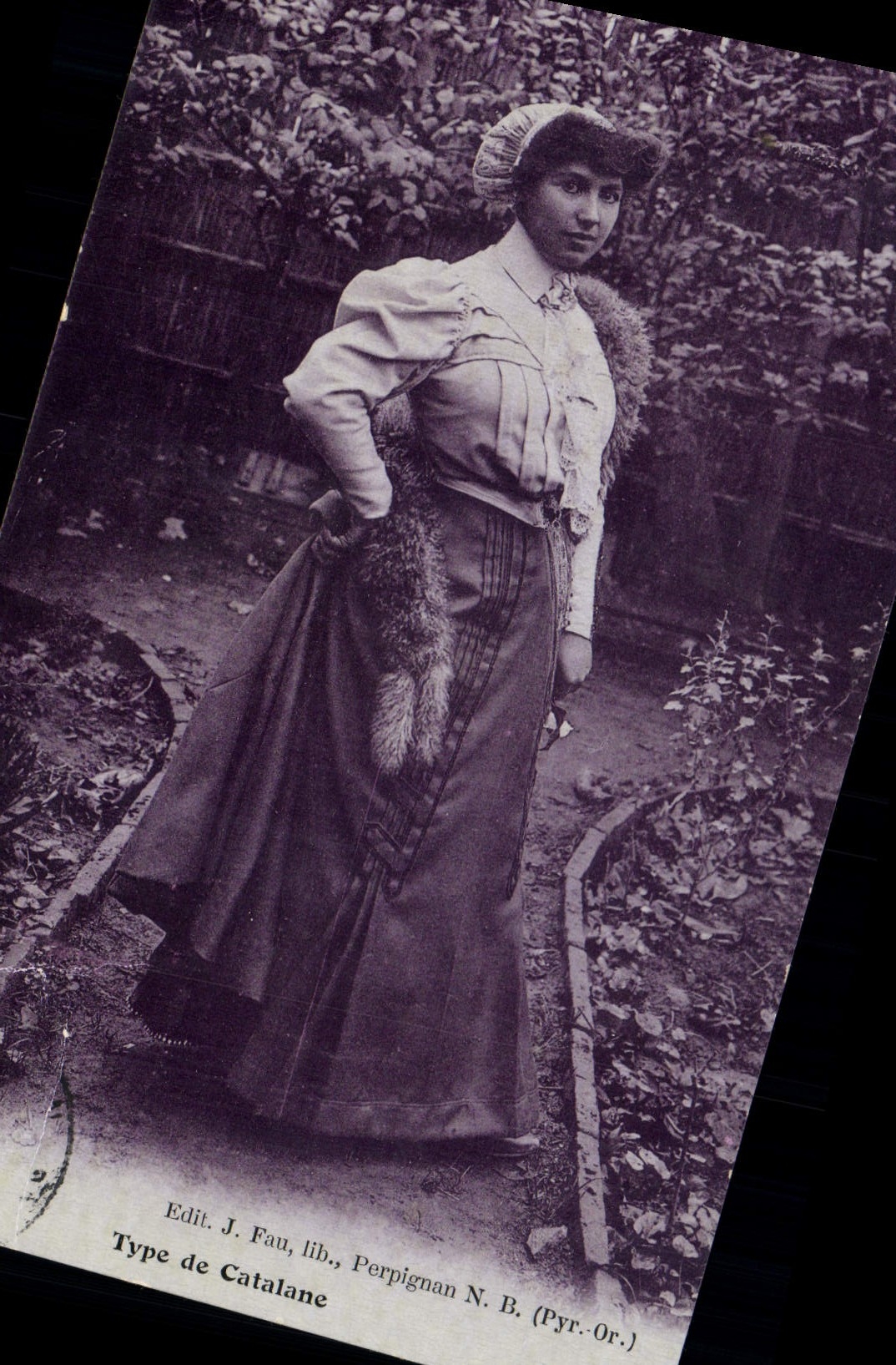 CPA Folklore Type de Catalane 