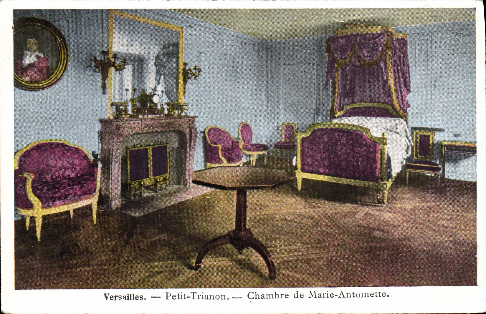 CPA Versailles Petit Trianon Chambre De Marie Antoinette