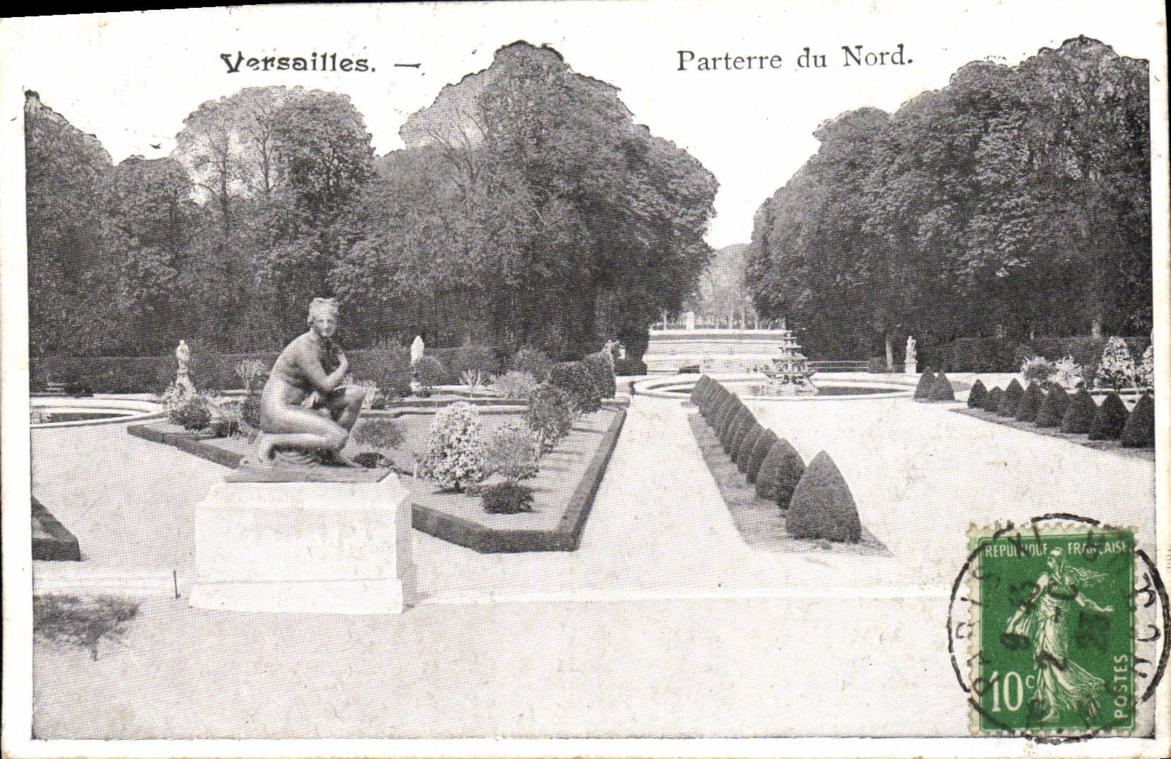 Piso de Versalles de la POSTAL de la VENDIMIA del norte