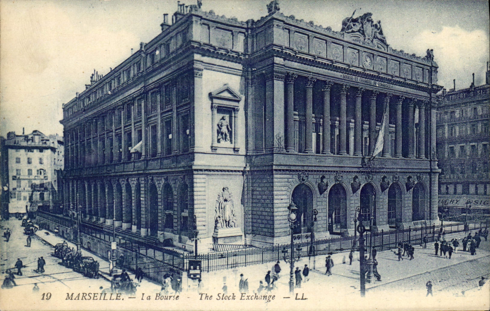 CPA Marseille La Bourse 