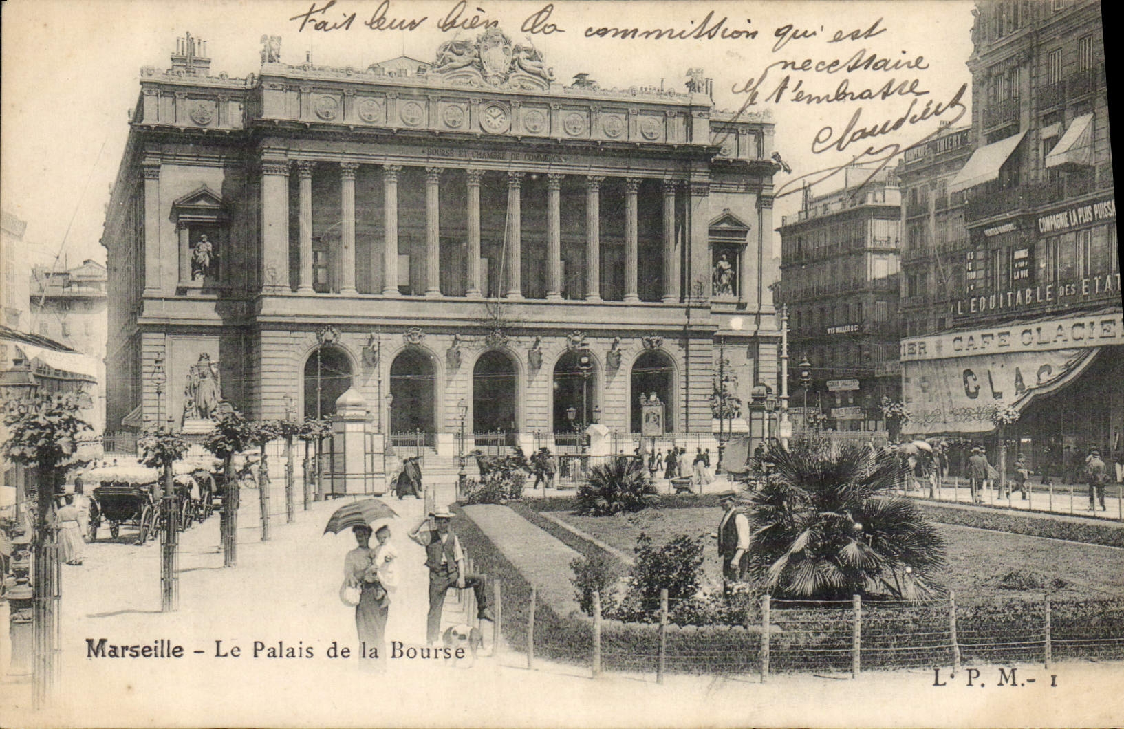 CPA Marseille Le Palais De La Bourse