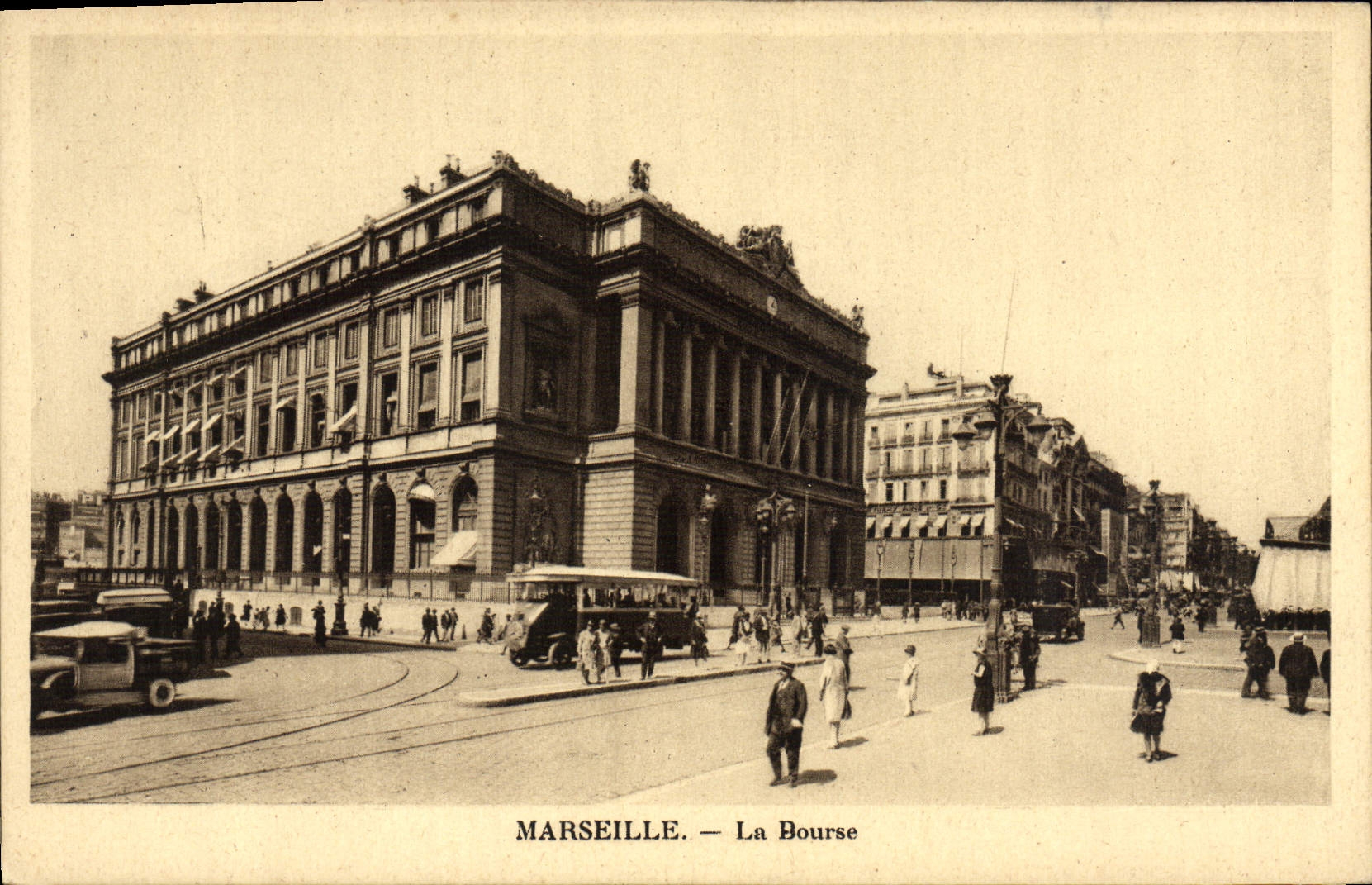 CPA Marseille La Bourse