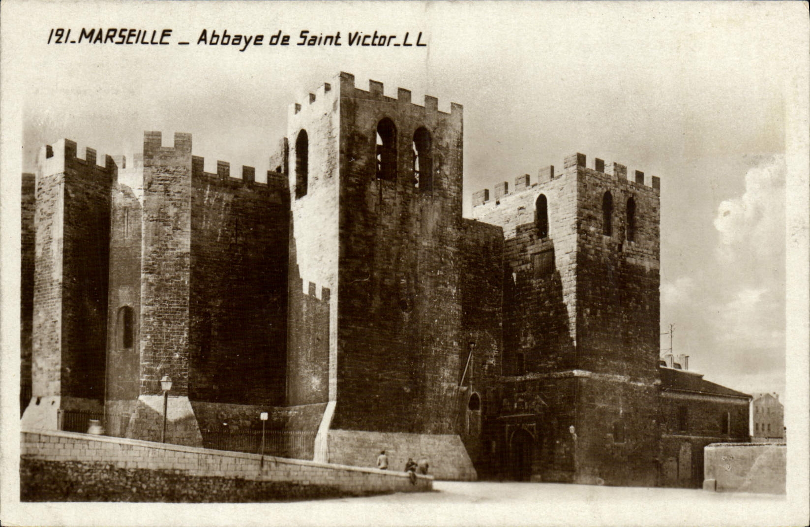 CPA Marseille Abbaye De Saint Victor