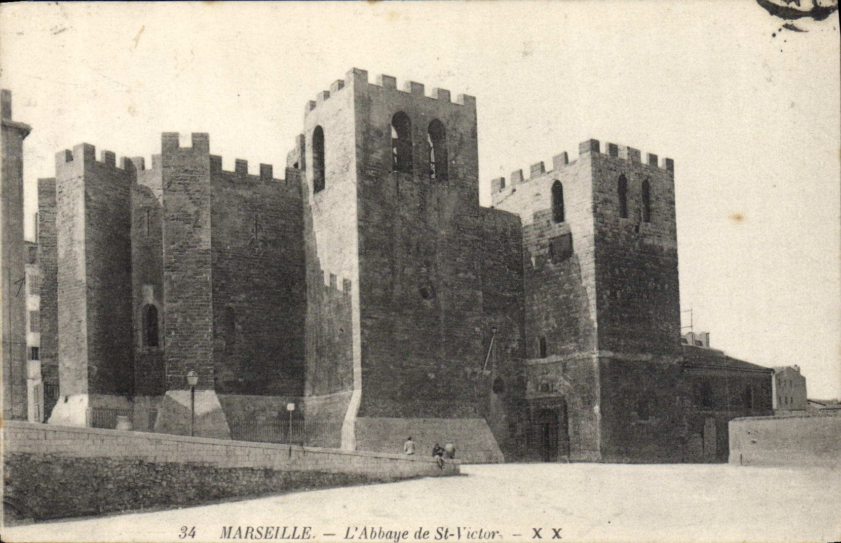 CPA Marseille Abbaye De Saint Victor