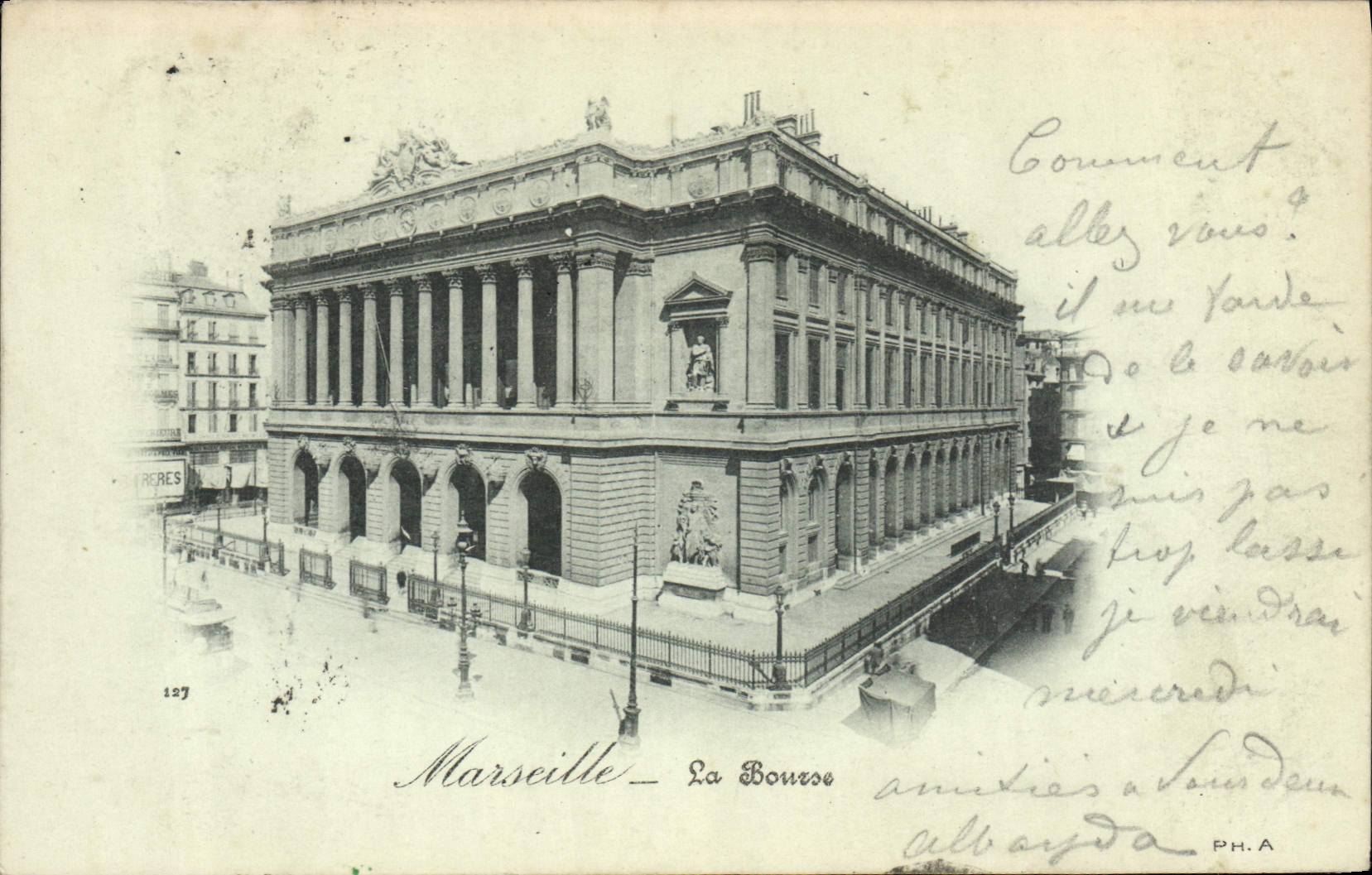 CPA Marseille La Bourse
