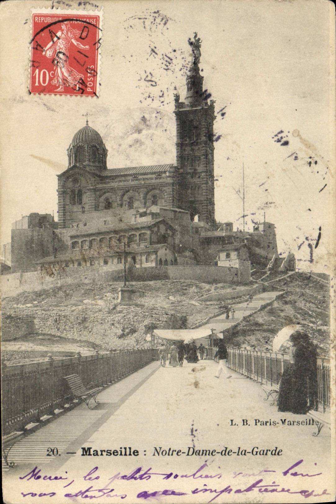 CPA Marseille Notre Dame De La Garde