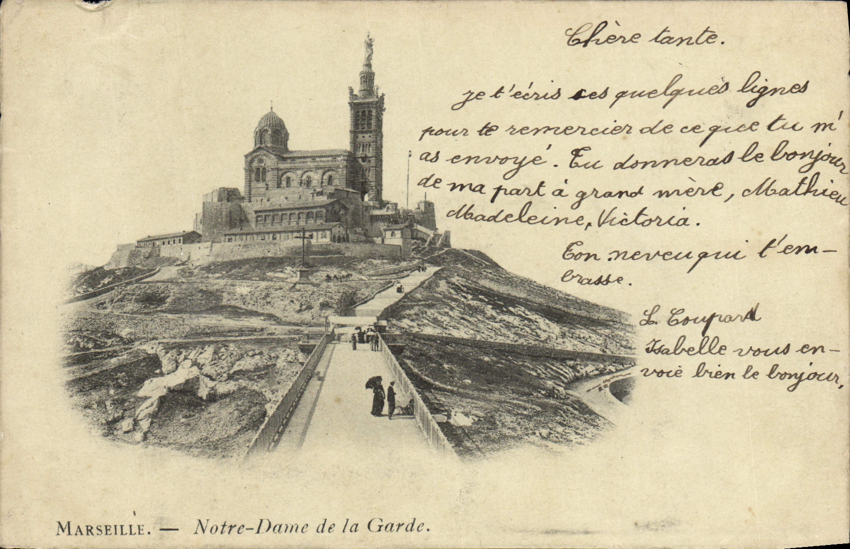 CPA Marseille Notre Dame De La Garde