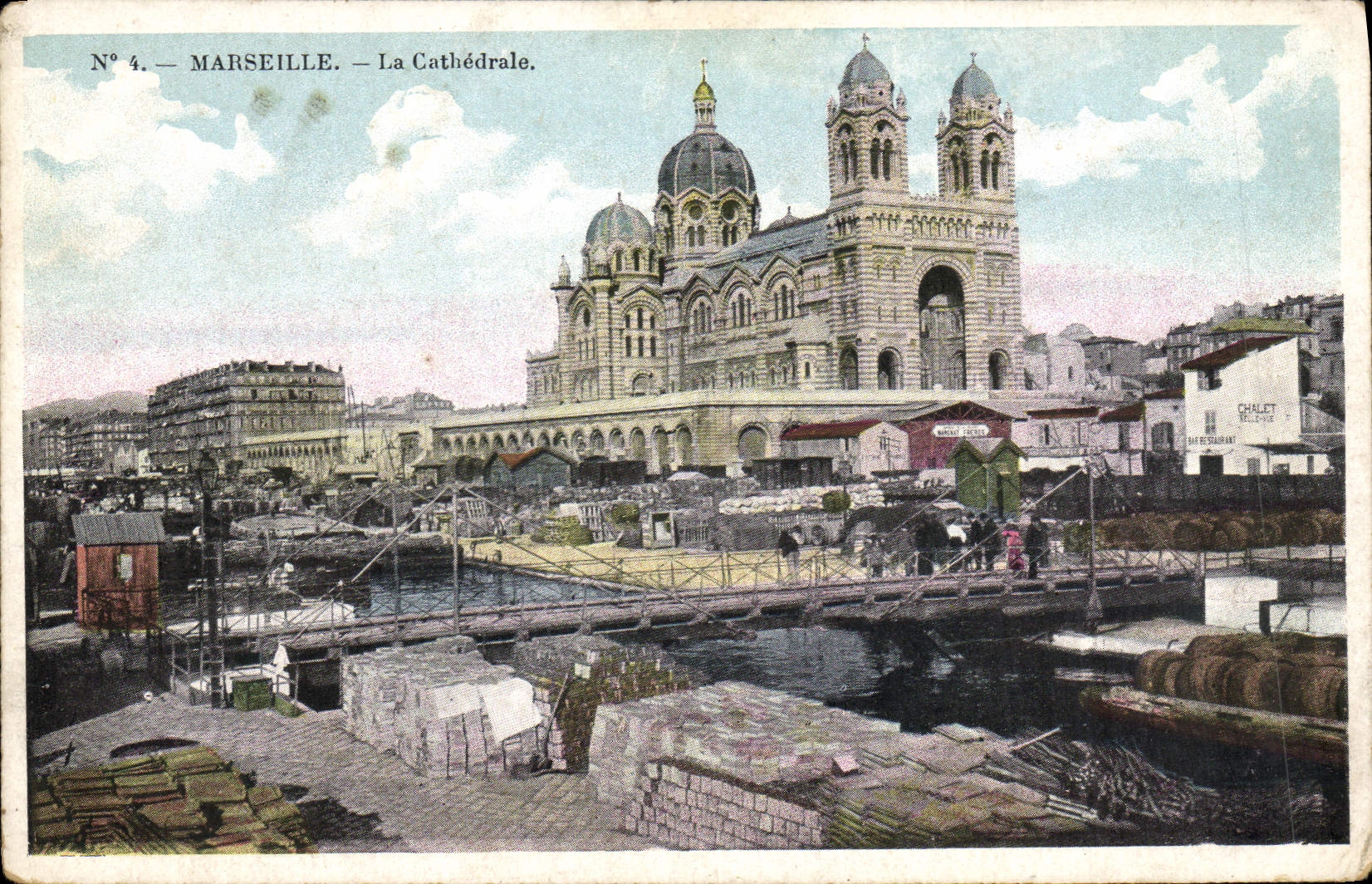 CPA Marseille La Cathedrale