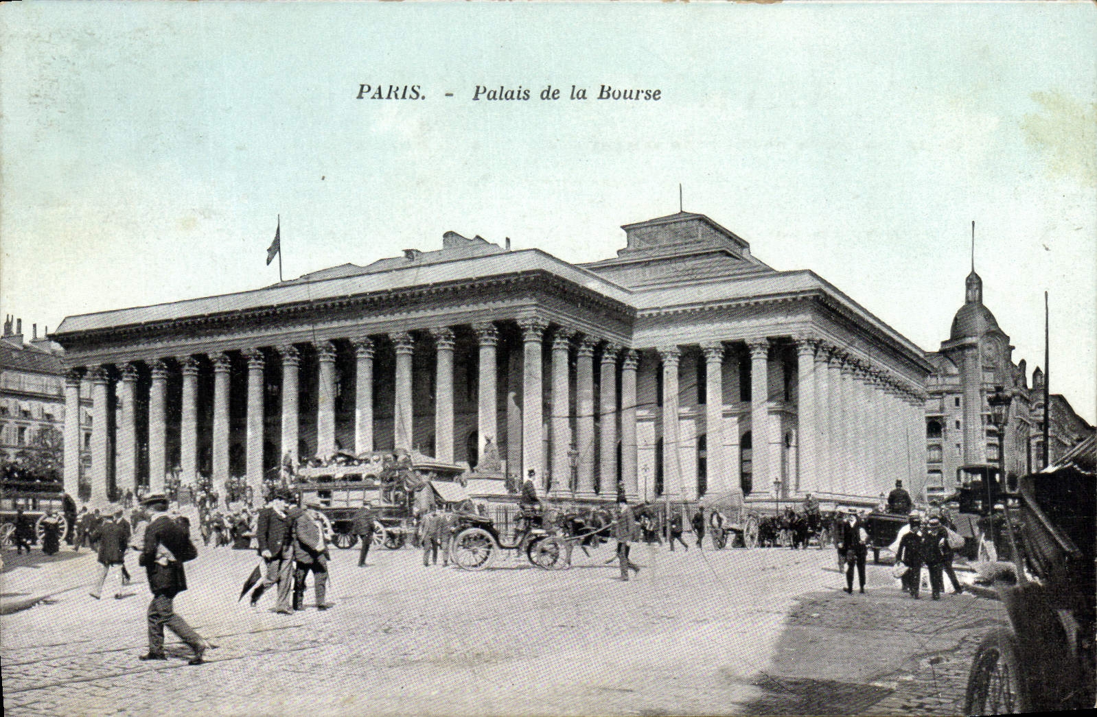 CPA Paris Palais De La Bourse