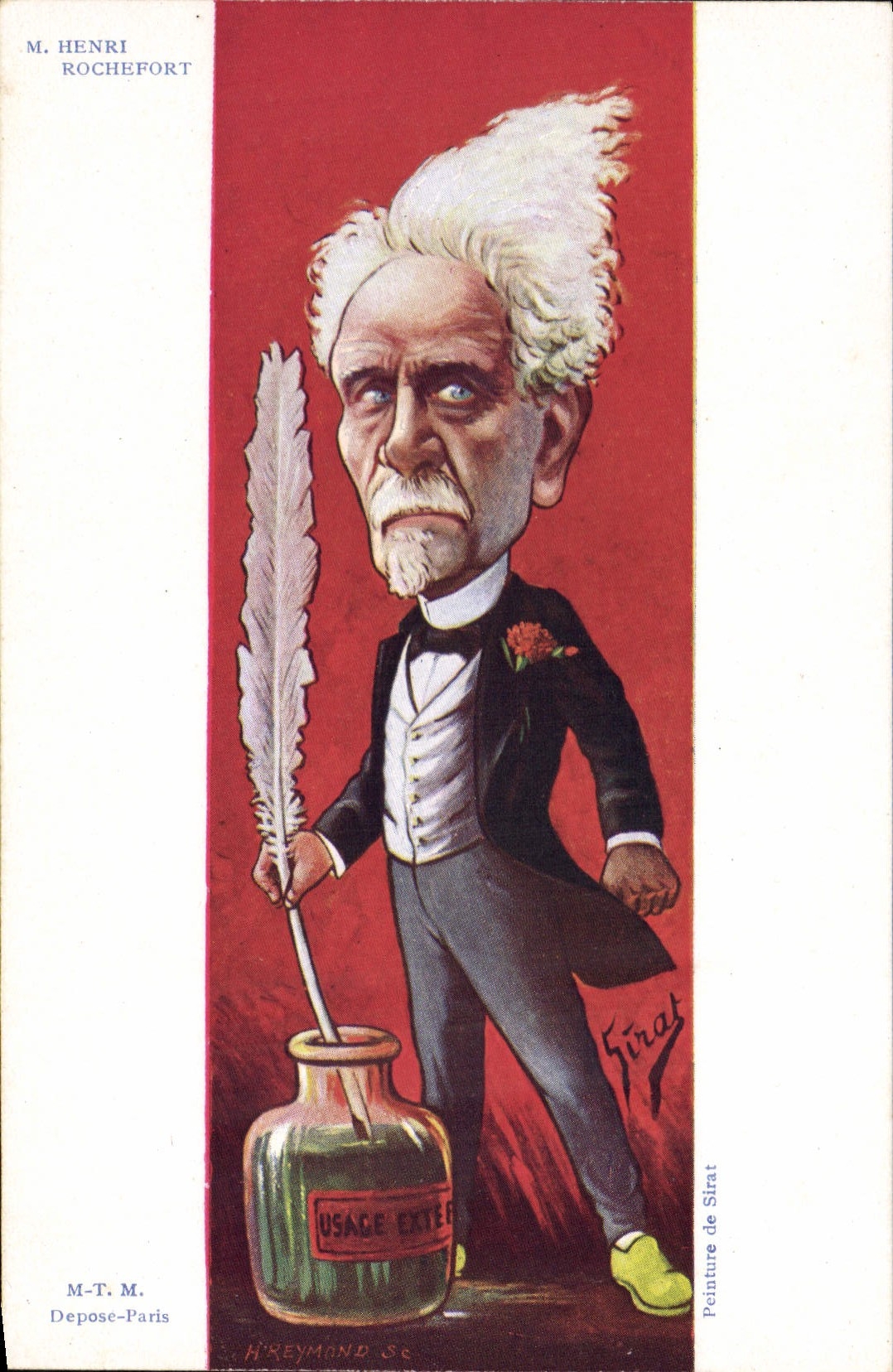 CPA M Henri Rochefort 