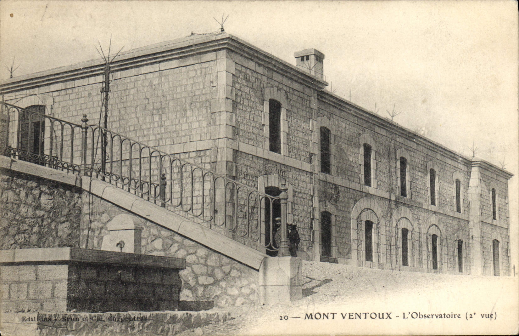 CPA Mont Ventoux L'Observatoire 