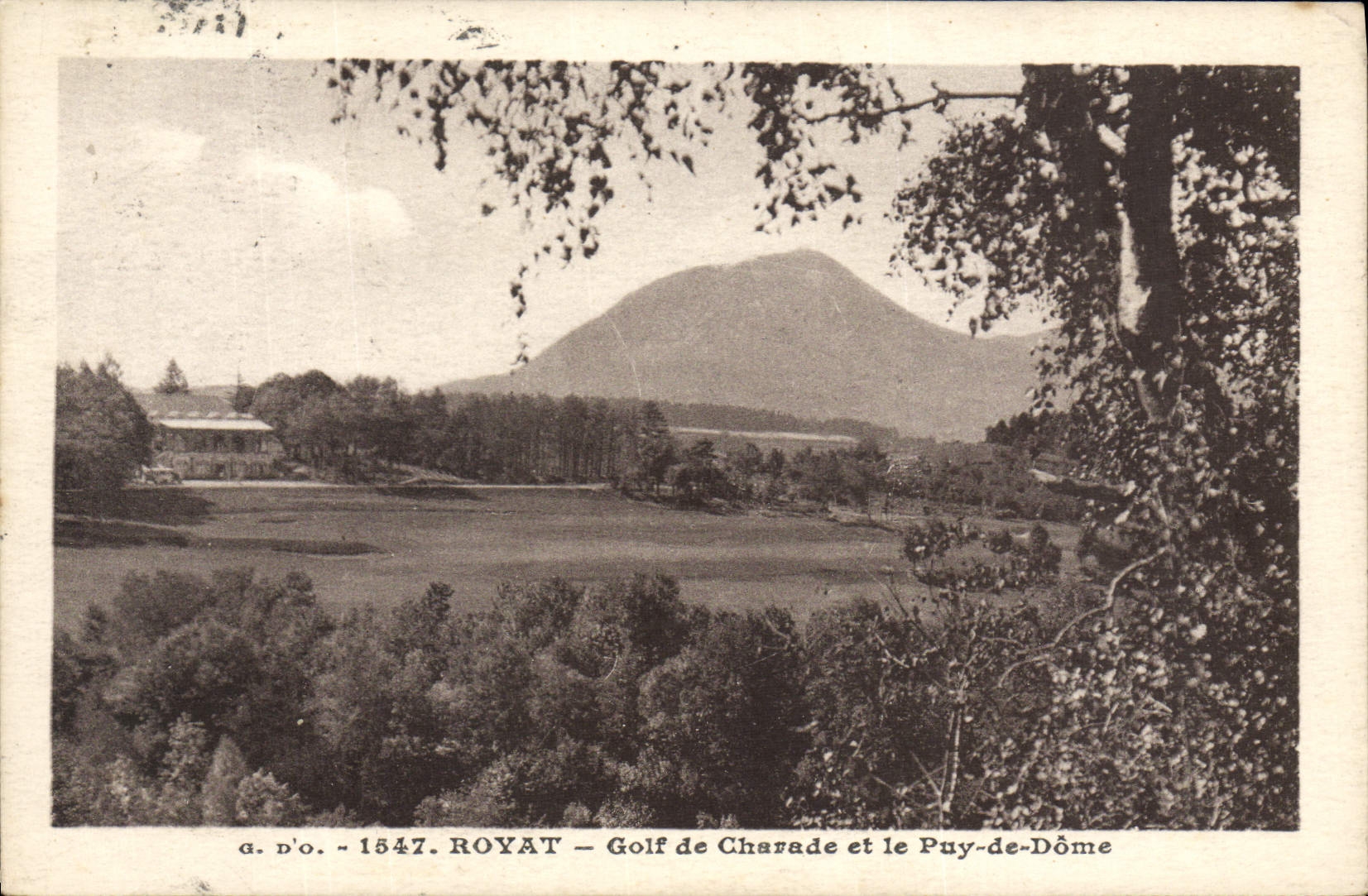 CPA Royat Golf De Charade Et Le Puy De Dome