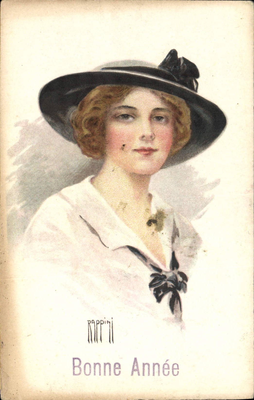 CPA Fantaisie Illustrateur Rappini Femme