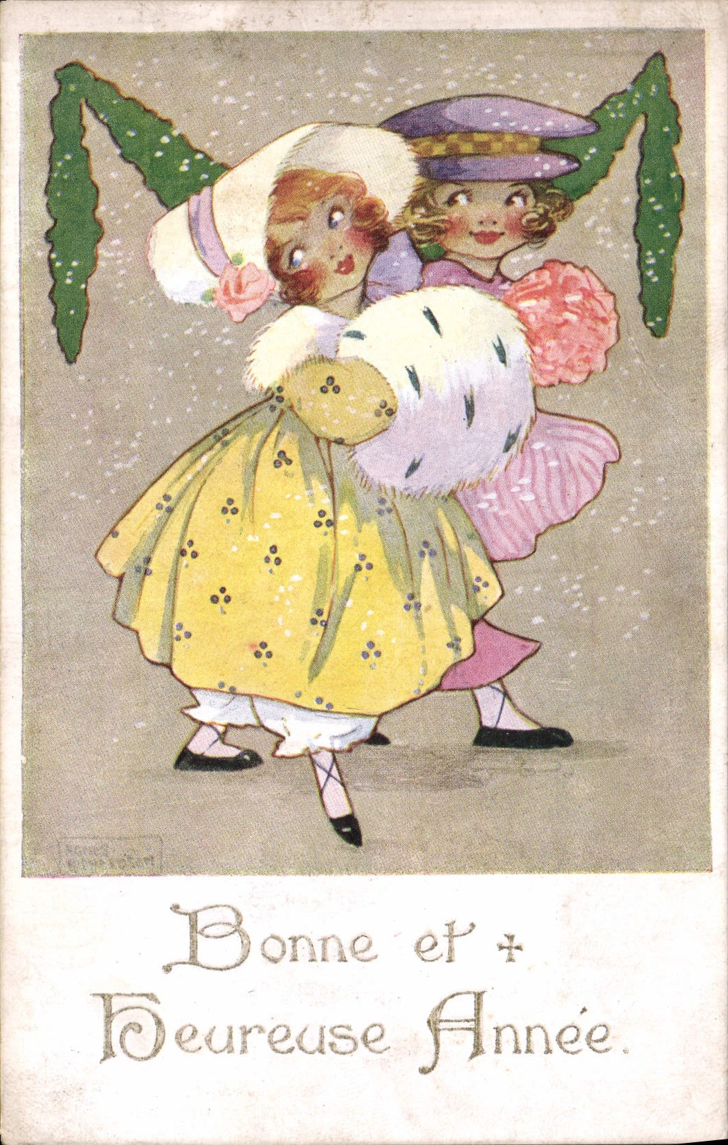 CPA Fantaisie Illustrateur Enfants