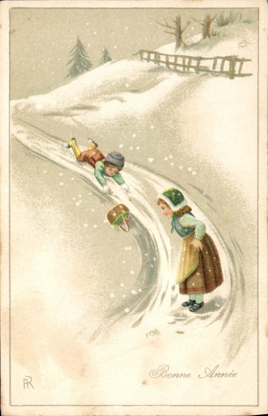 CPA Fantaisie Illustrateur Enfants Agnes Richardson