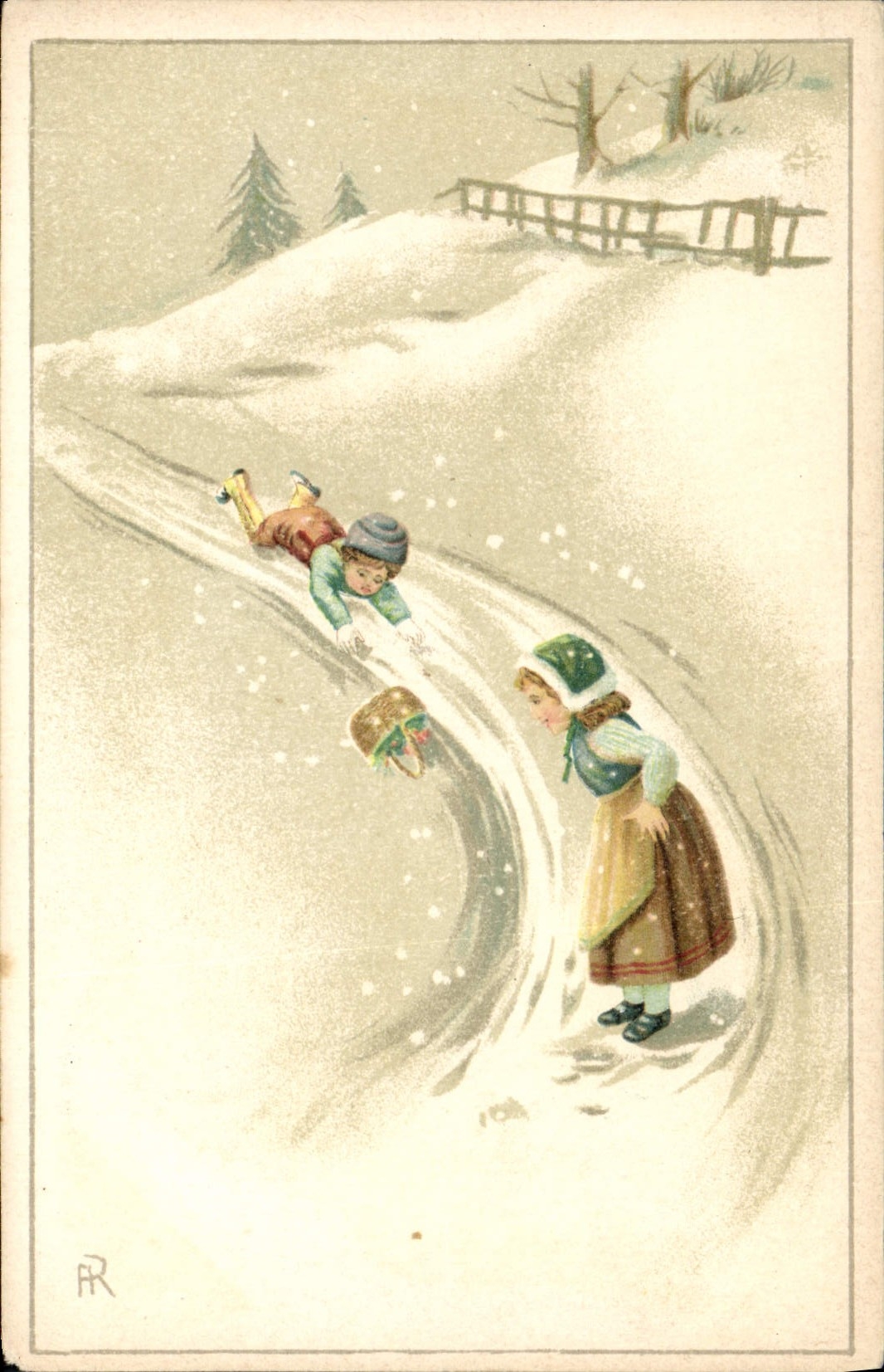 CPA Fantaisie Illustrateur Enfants Agnes Richardson