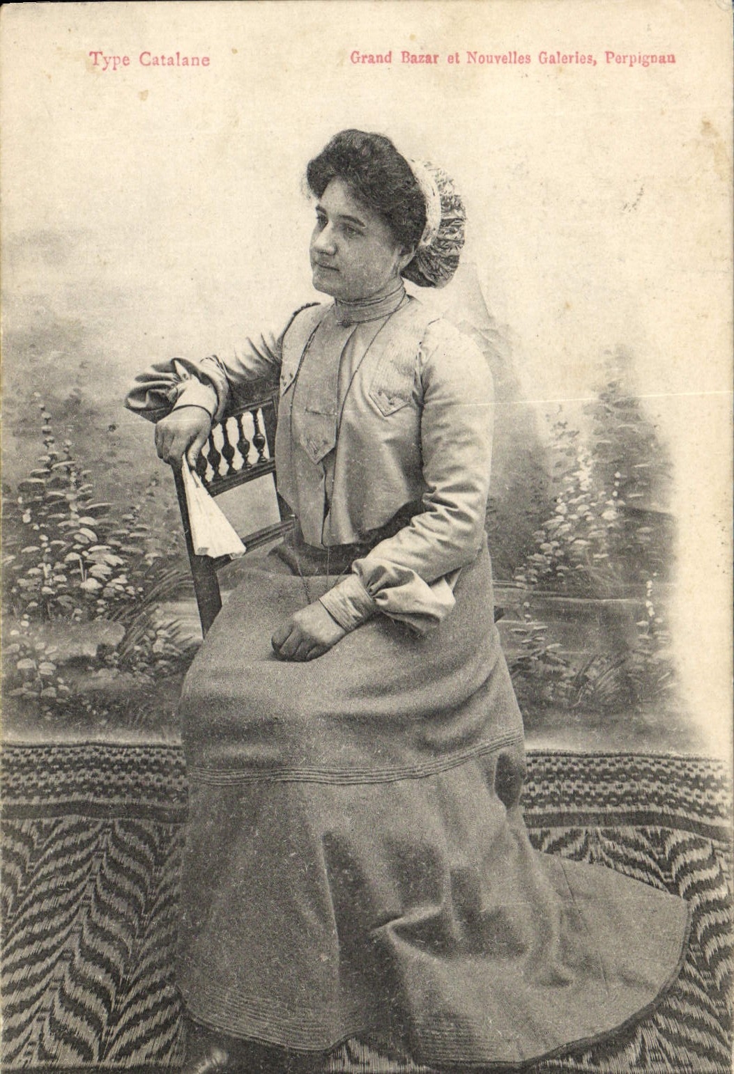 CPA Folklore Type Catalane 