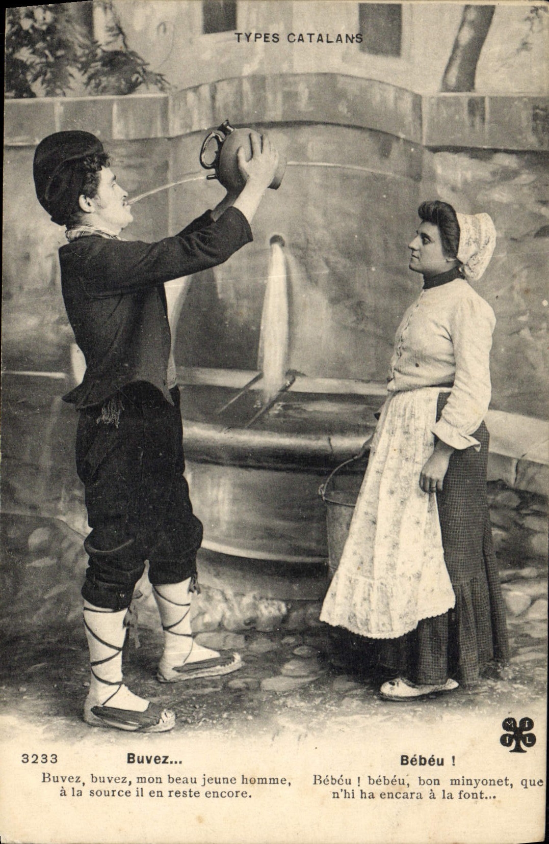 CPA Folklore Types Catalans 