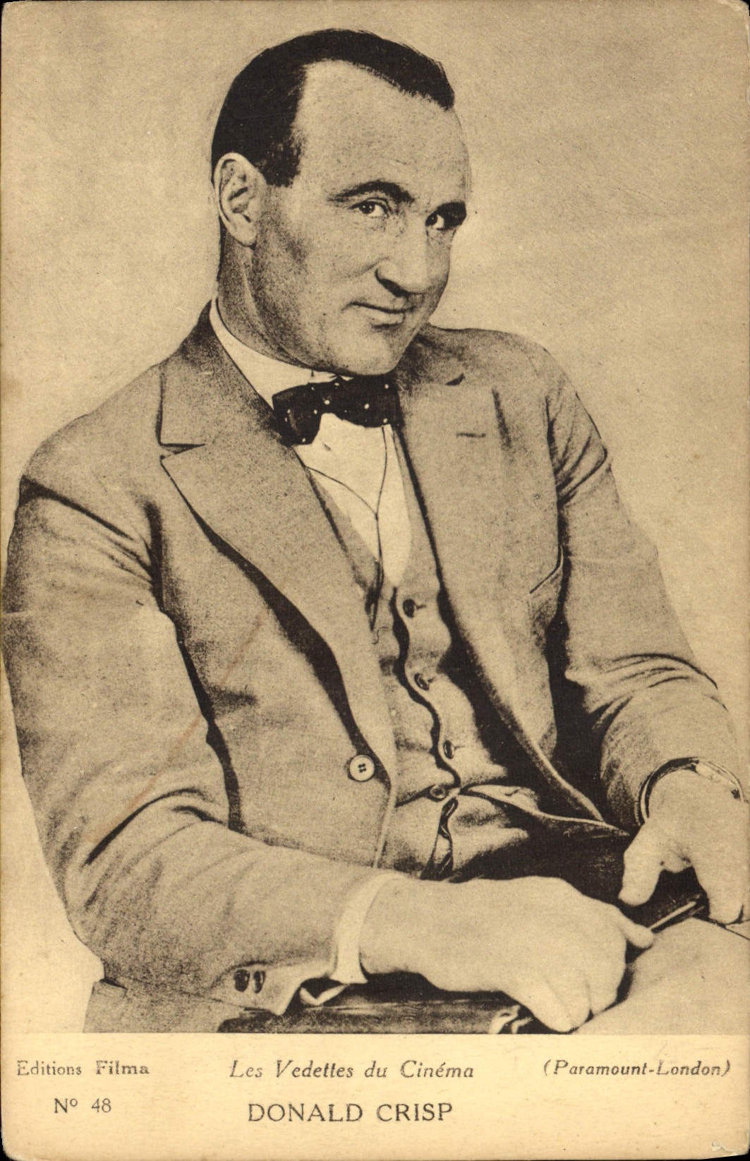 MODERN CARD Cinema Donald Crisp