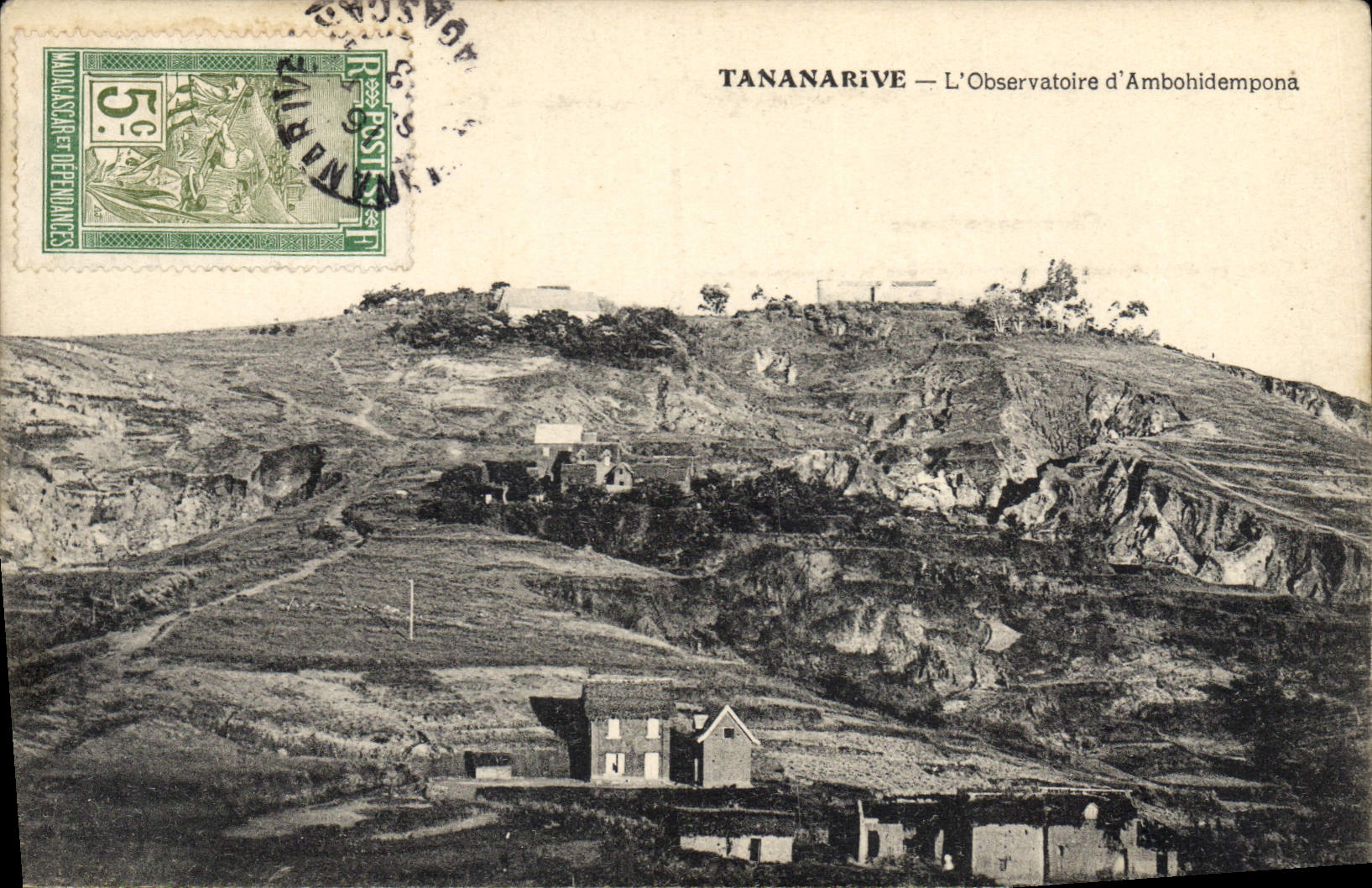 CPA Astronomie Madgascar Tananarive L'Observatoire d'Ambohidempona