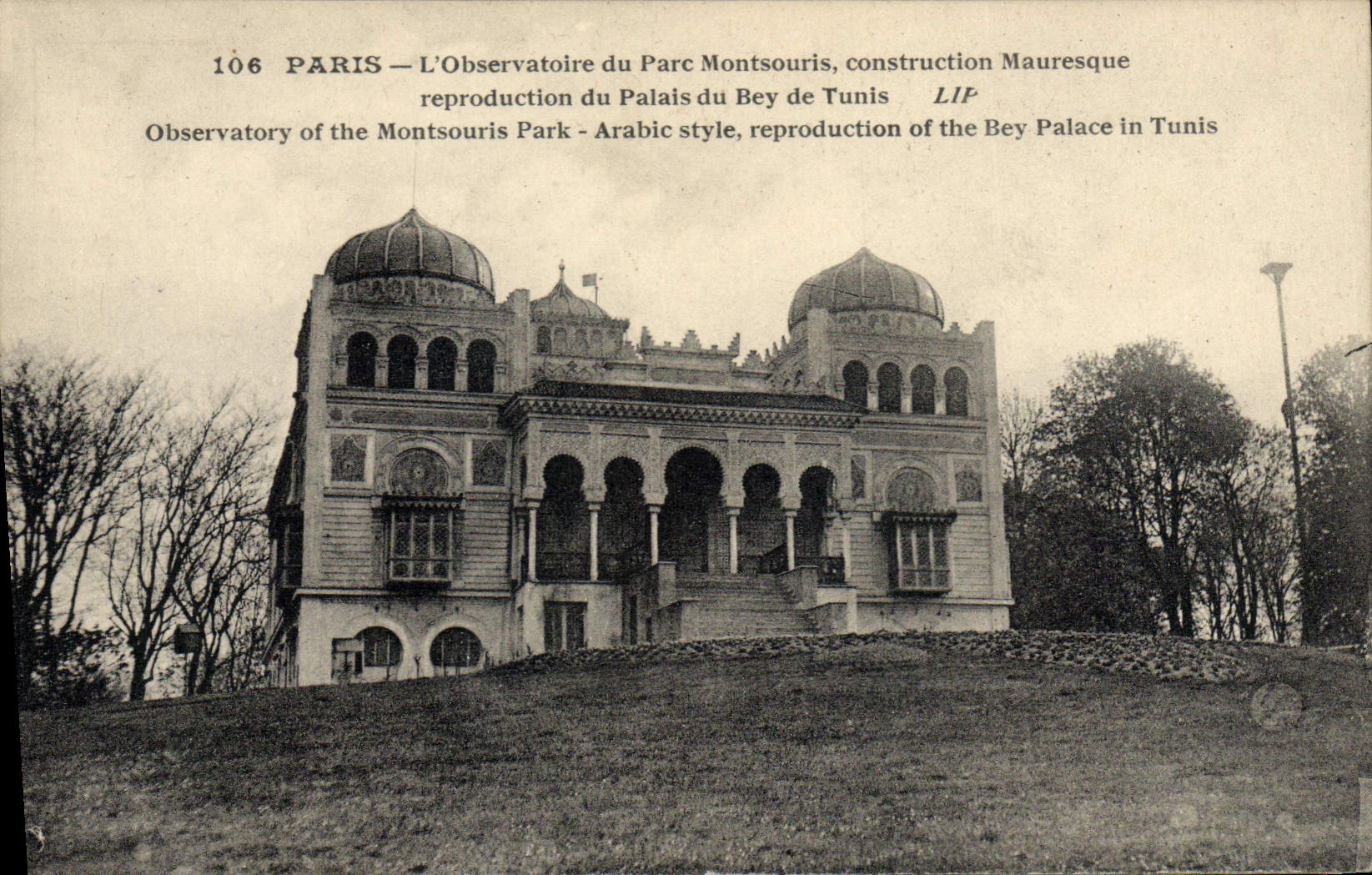 CPA Astronomie Paris L'Observatoire du parc Montsouris 