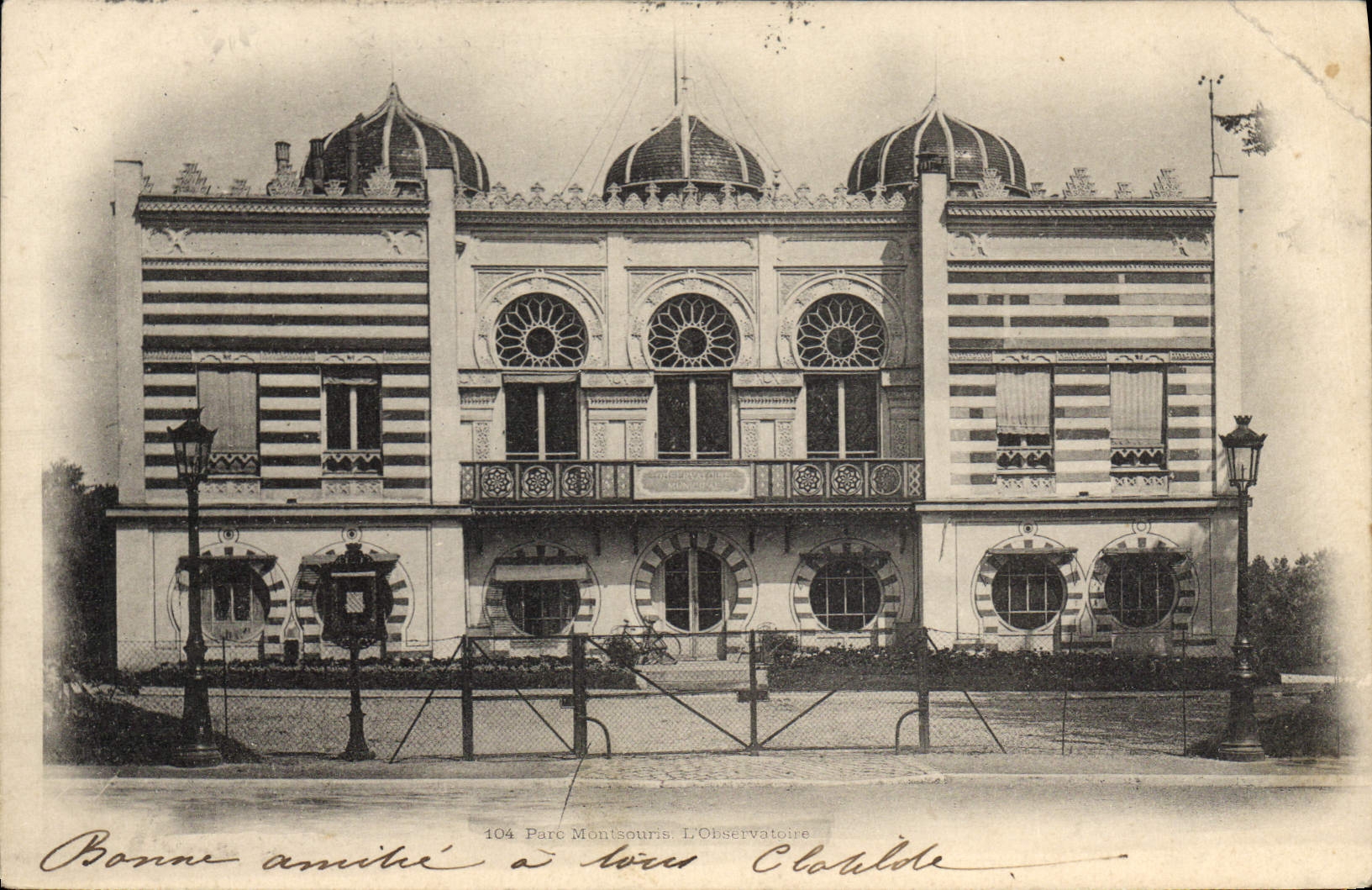 CPA Astronomie Paris Parc Montsouris Observatoire