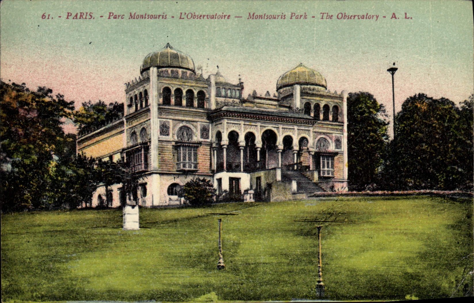 CPA Astronomie Paris Parc Montsouris Observatoire