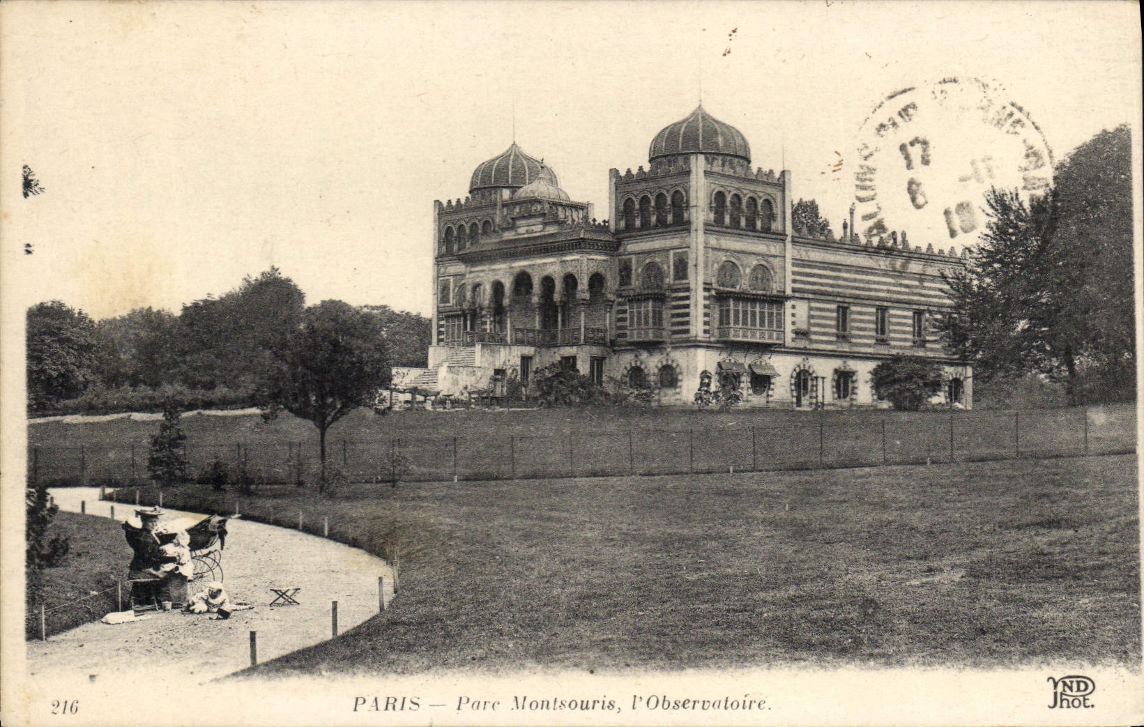 CPA Astronomie Paris Parc Montsouris Observatoire