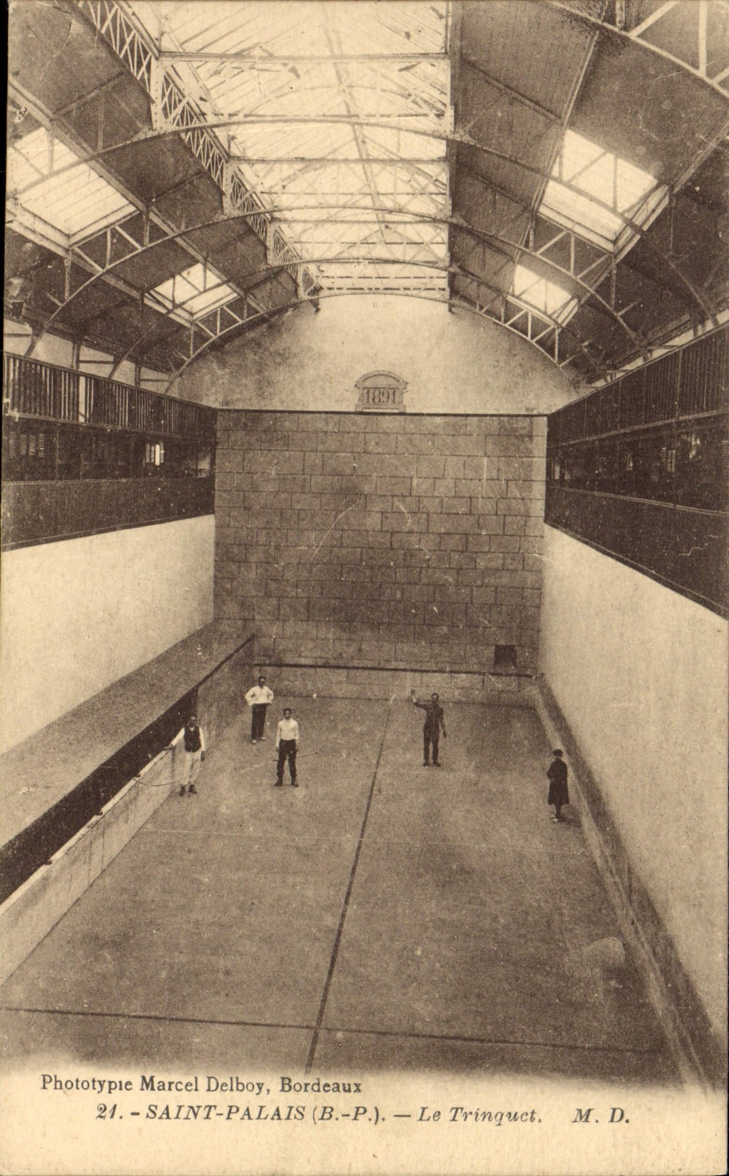 CPA Saint Palais Le trinquet