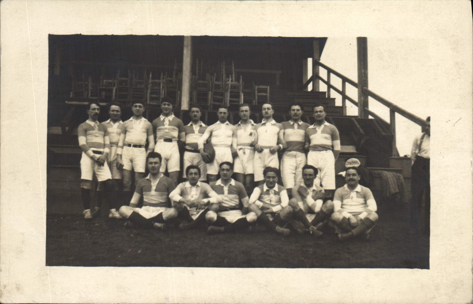 CARTE PHOTO Rugby Castella