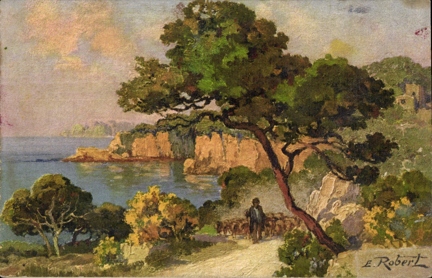 CPA Fantaisie Illustrateur Robert Environs de Sanary