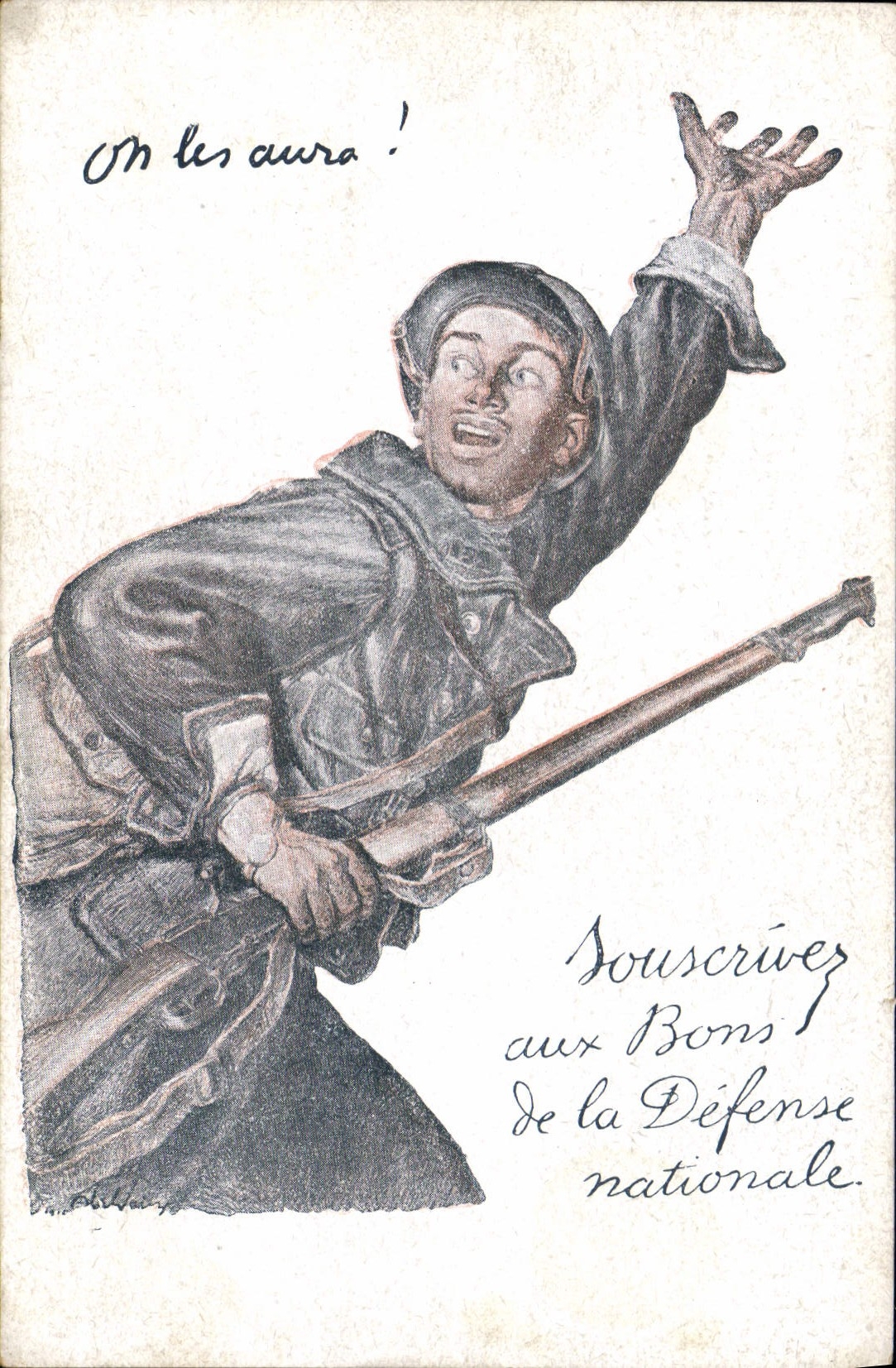 CPA Militaria Bons de Souscription Nationale 