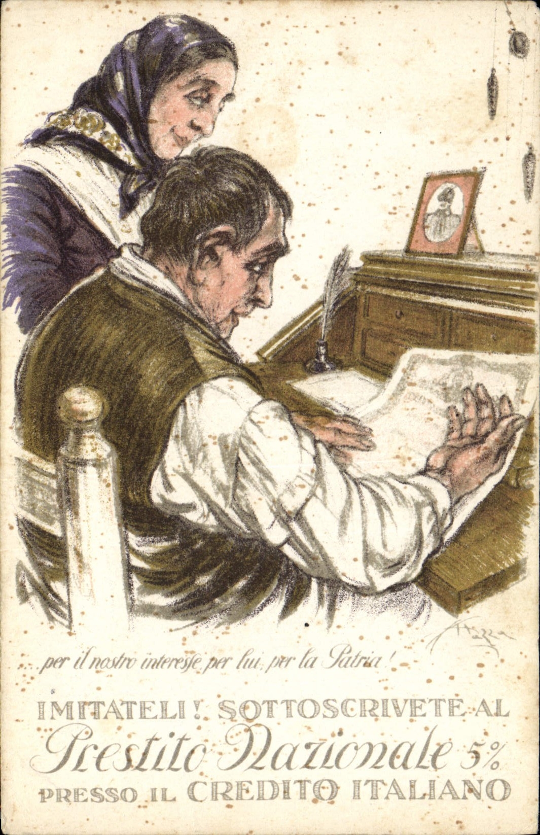 CPA Emprunt Credito italiano