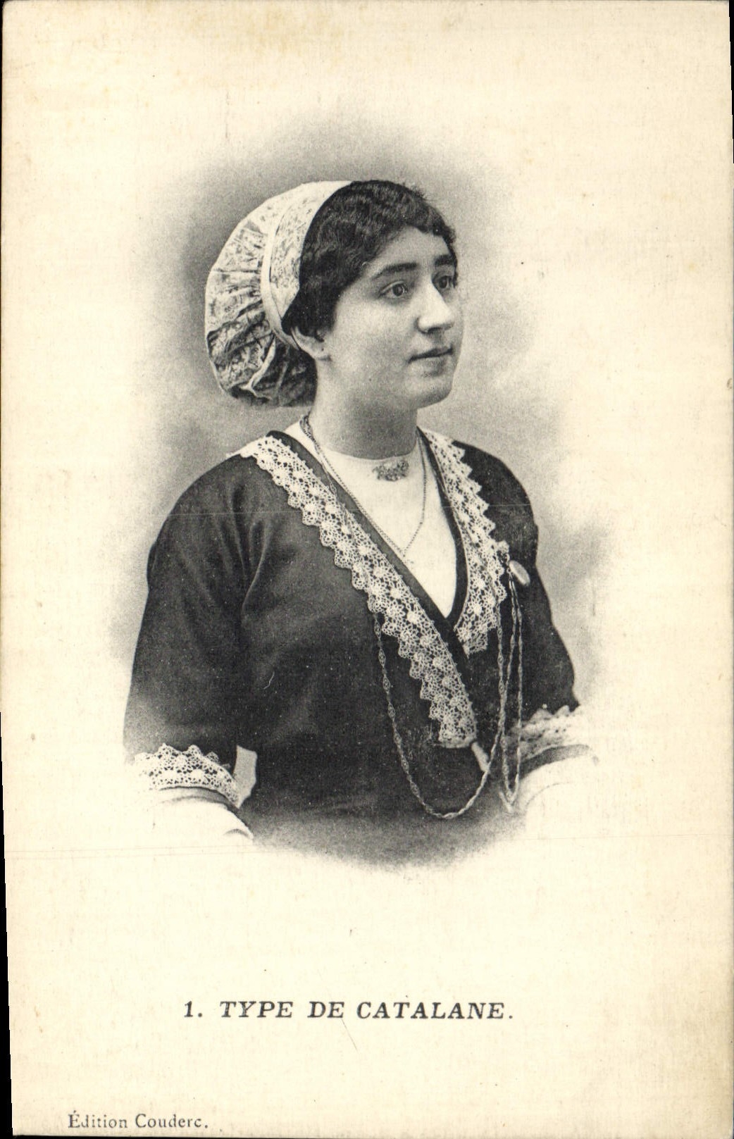 CPA Folklore Type de Catalane 