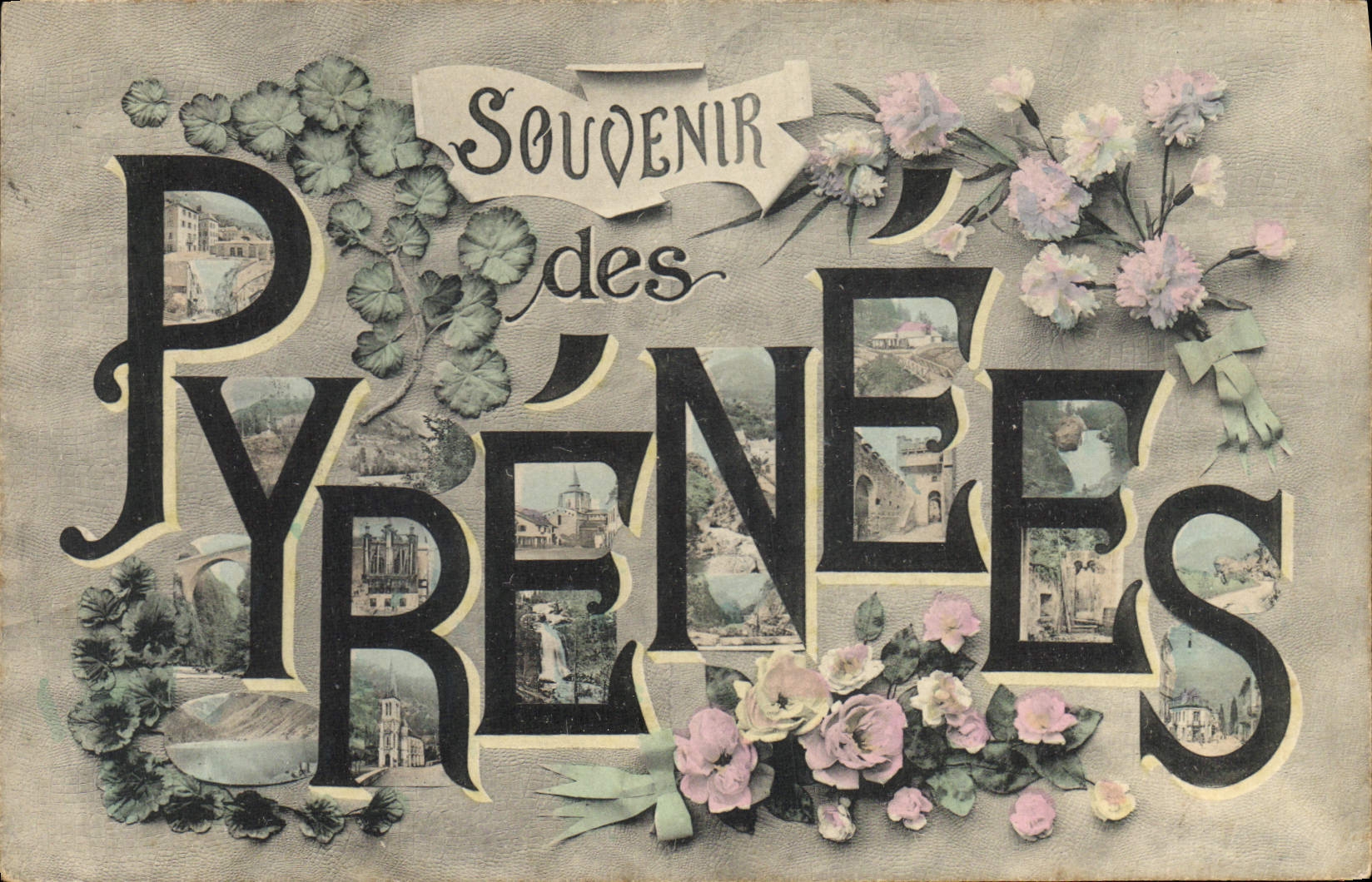 CPA Folklore Pyrenees 