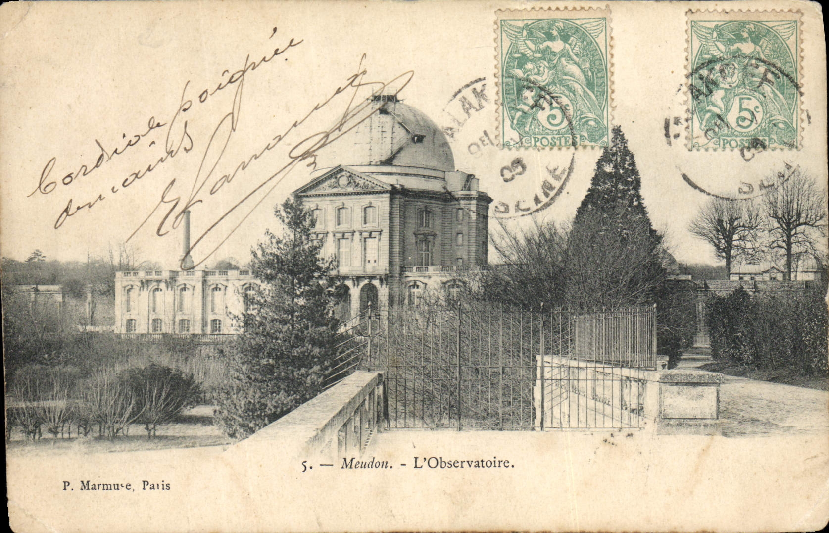 CPA Astronomie Meudon L'Observatoire