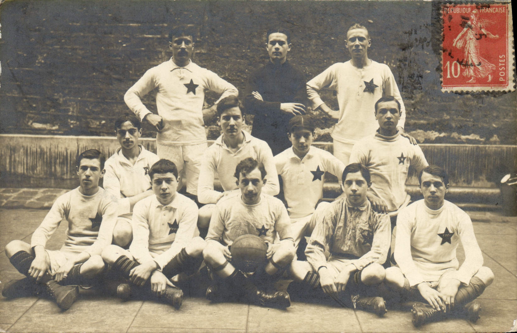 CARTE PHOTO Football 