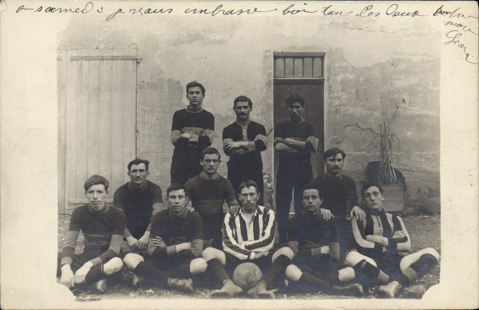 CARTE PHOTO Football 