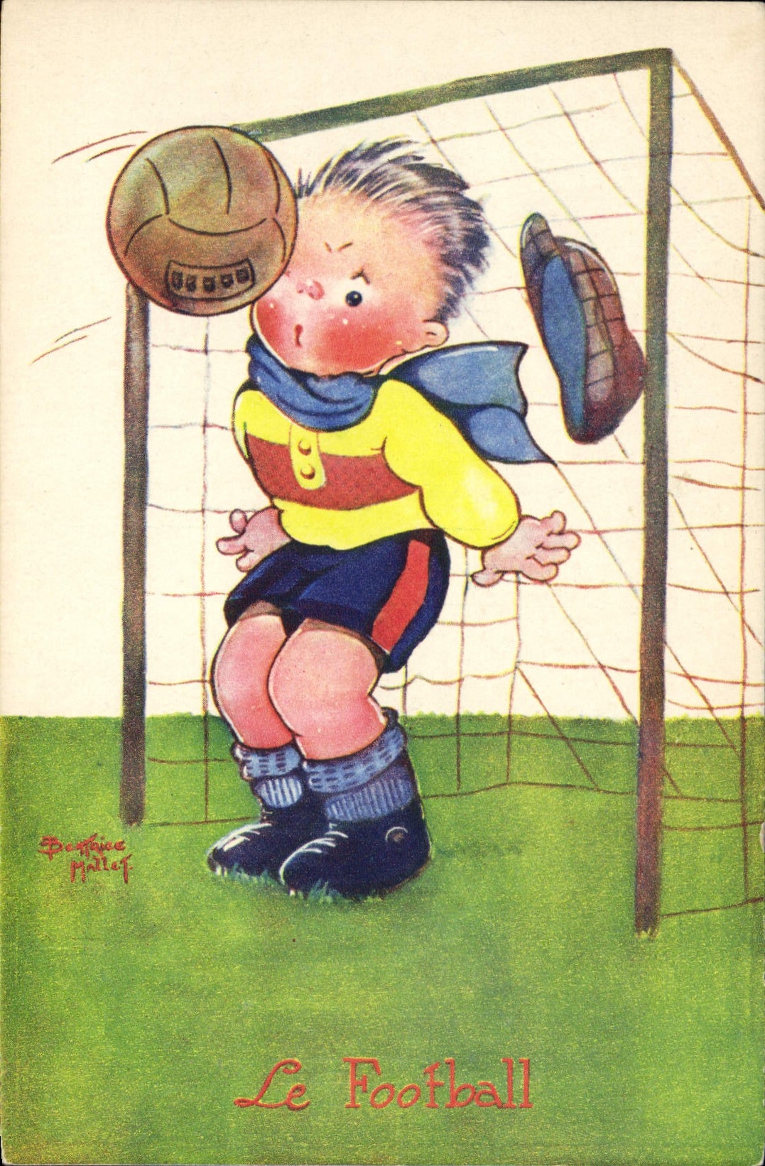 CPA Football Enfant Gardien de but