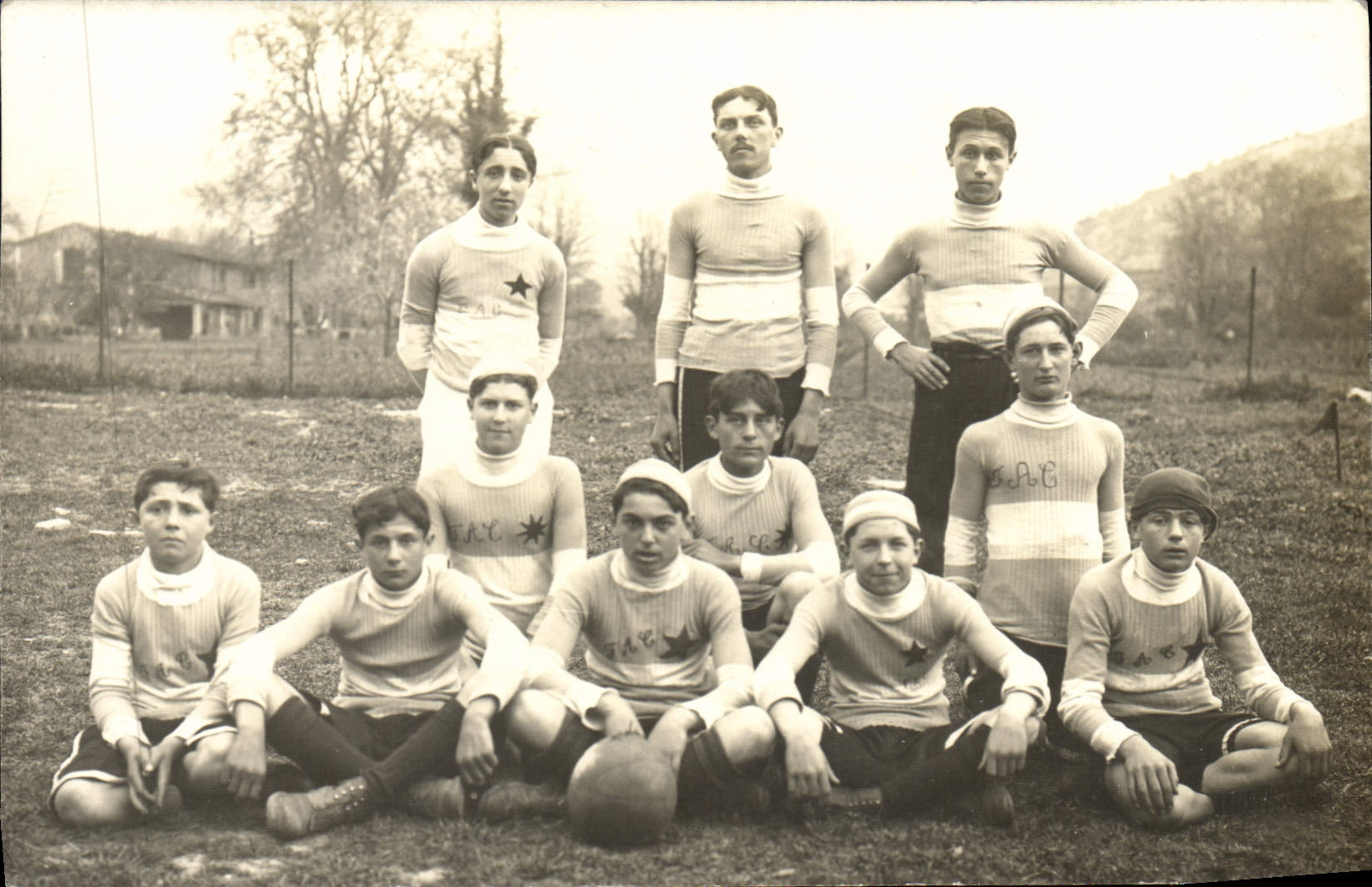 CARTE PHOTO Football 