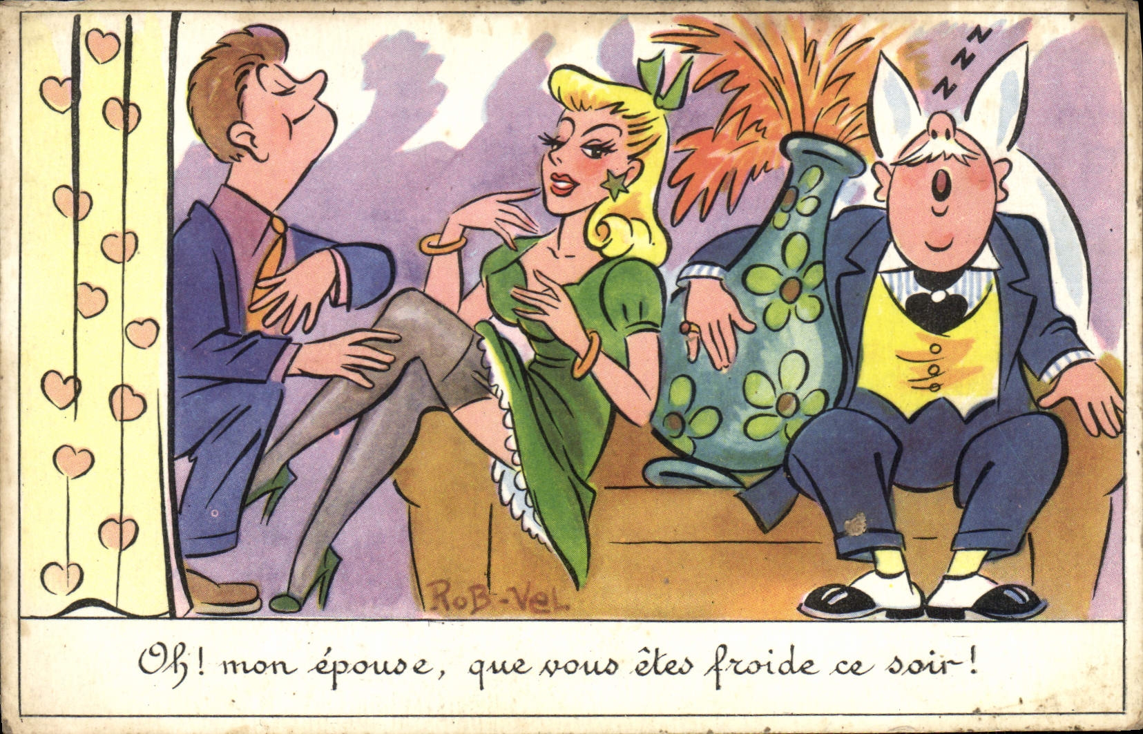 CPA Fantaisie Illustrateur Rob Nel 