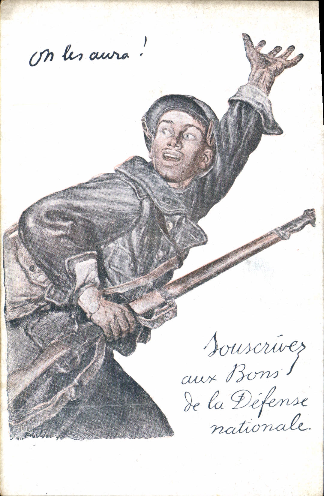 CPA Militaria Bons de Souscription Nationale