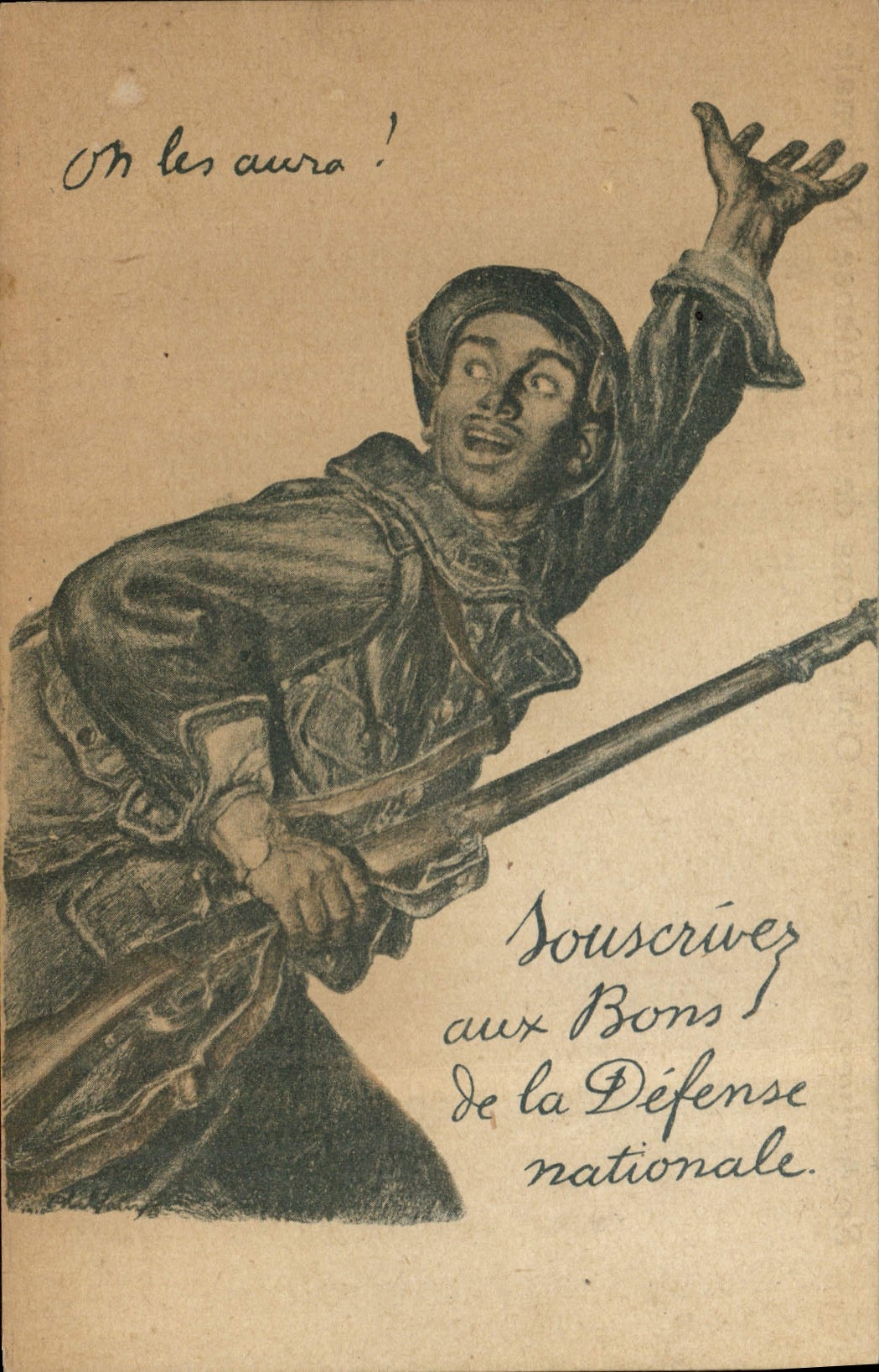 CPA Militaria Bons de Souscription Nationale