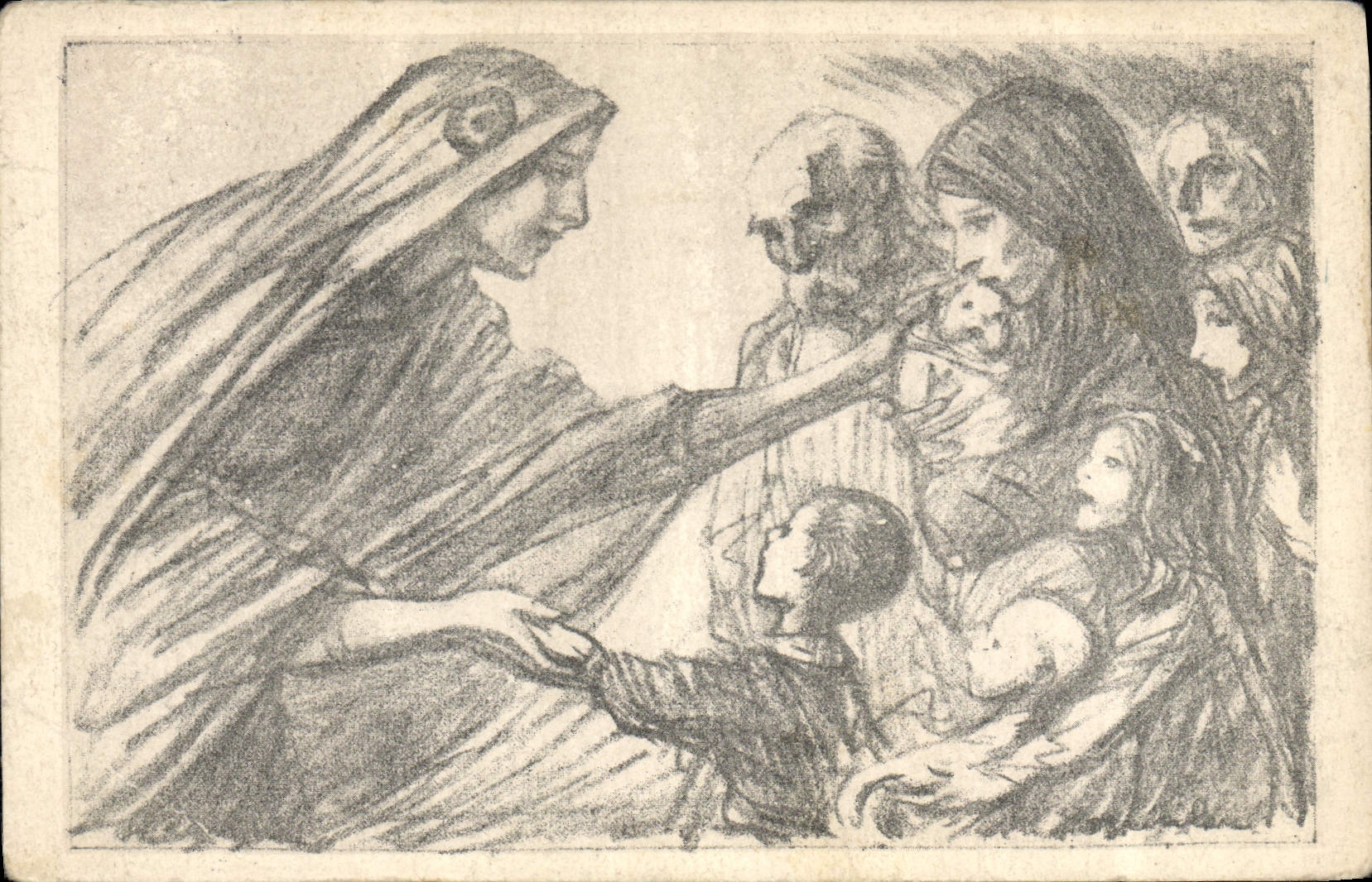 CPA Militaria Secours National Illustrateur