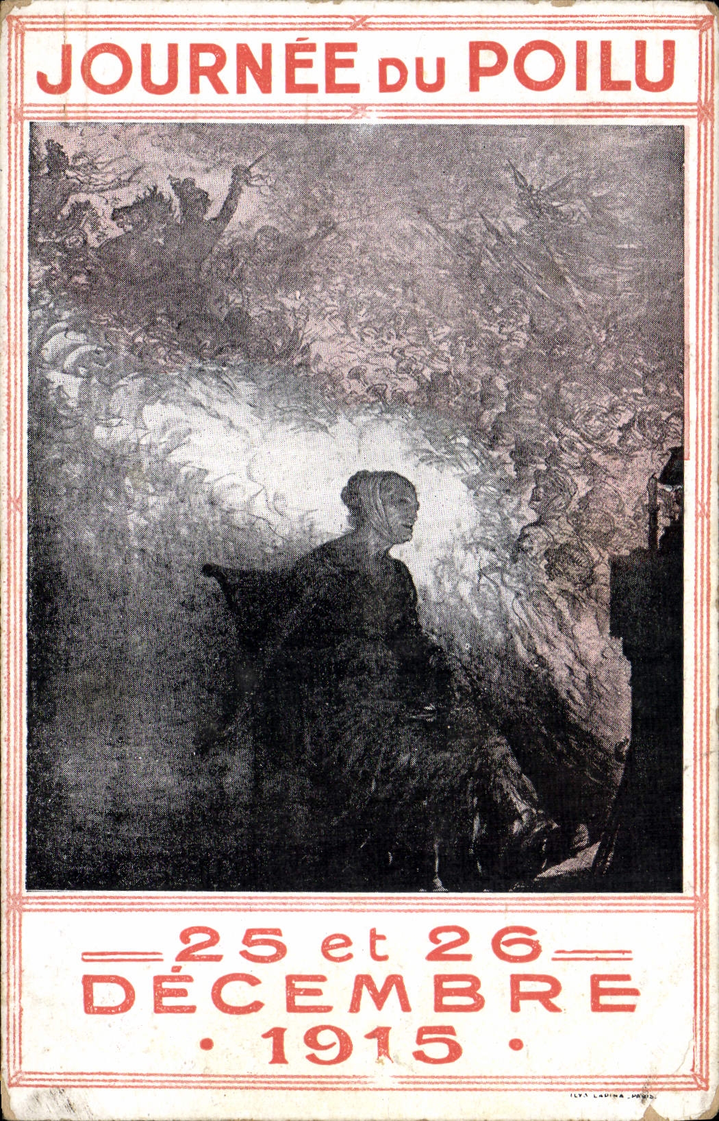 CPA Militaria Journee du Poilu 25 et 26 decembre 1915