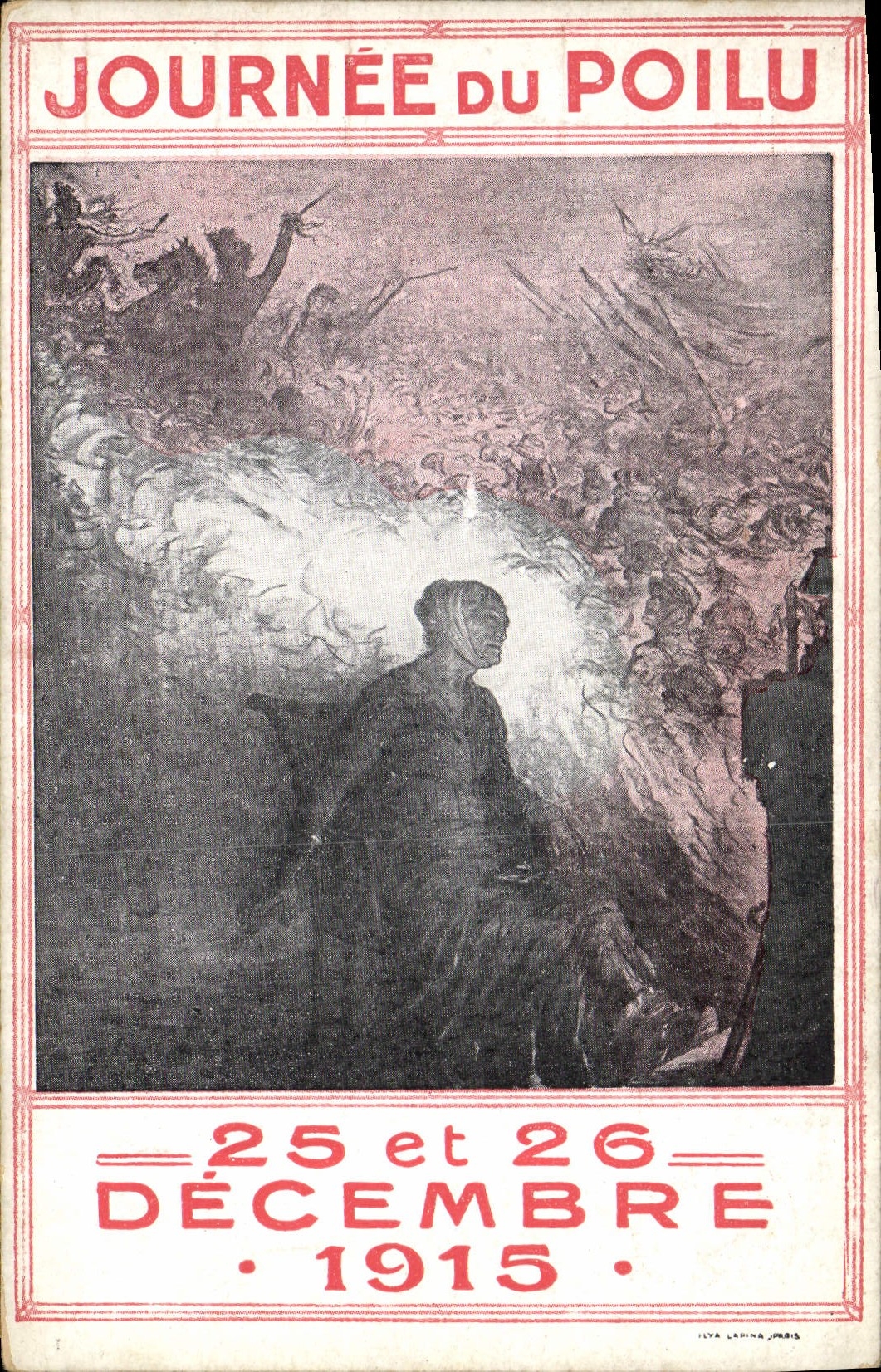 CPA Militaria Journee du Poilu 25 et 26 decembre 1915