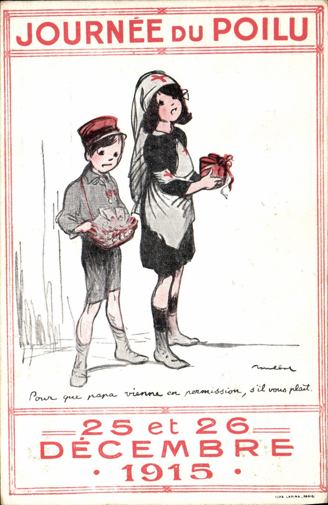 CPA Militaria Journee du Poilu 25 et 26 decembre 1915