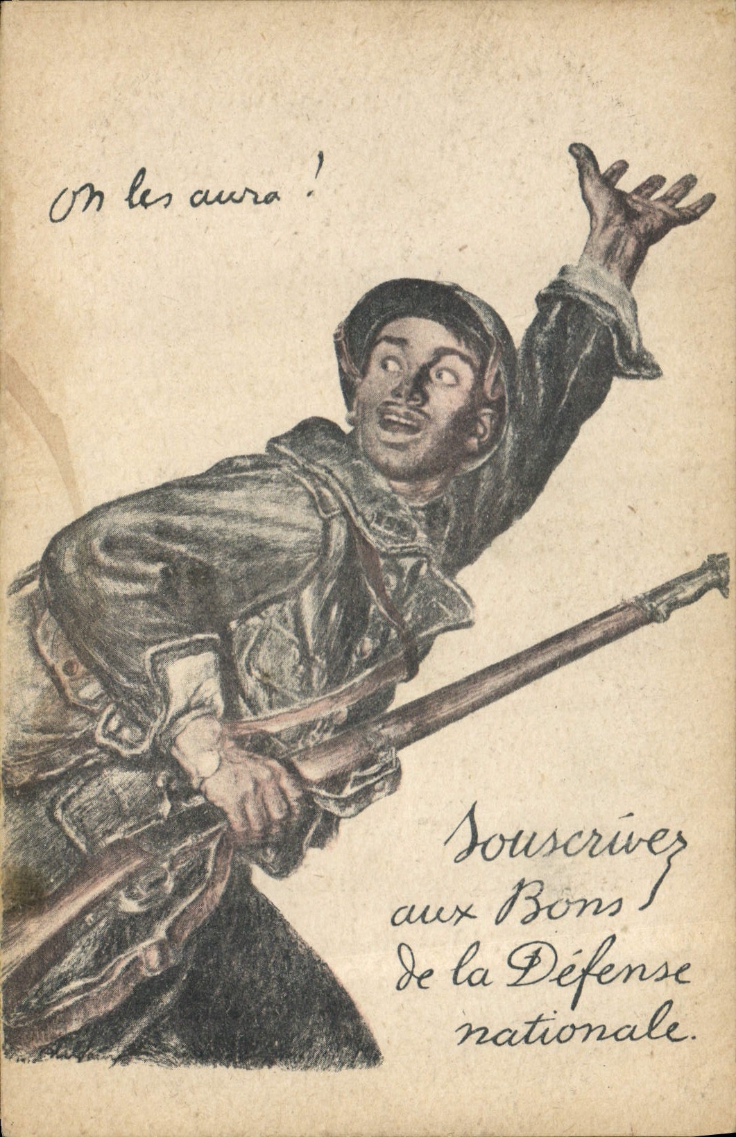 CPA Militaria Bons de Souscription Nationale