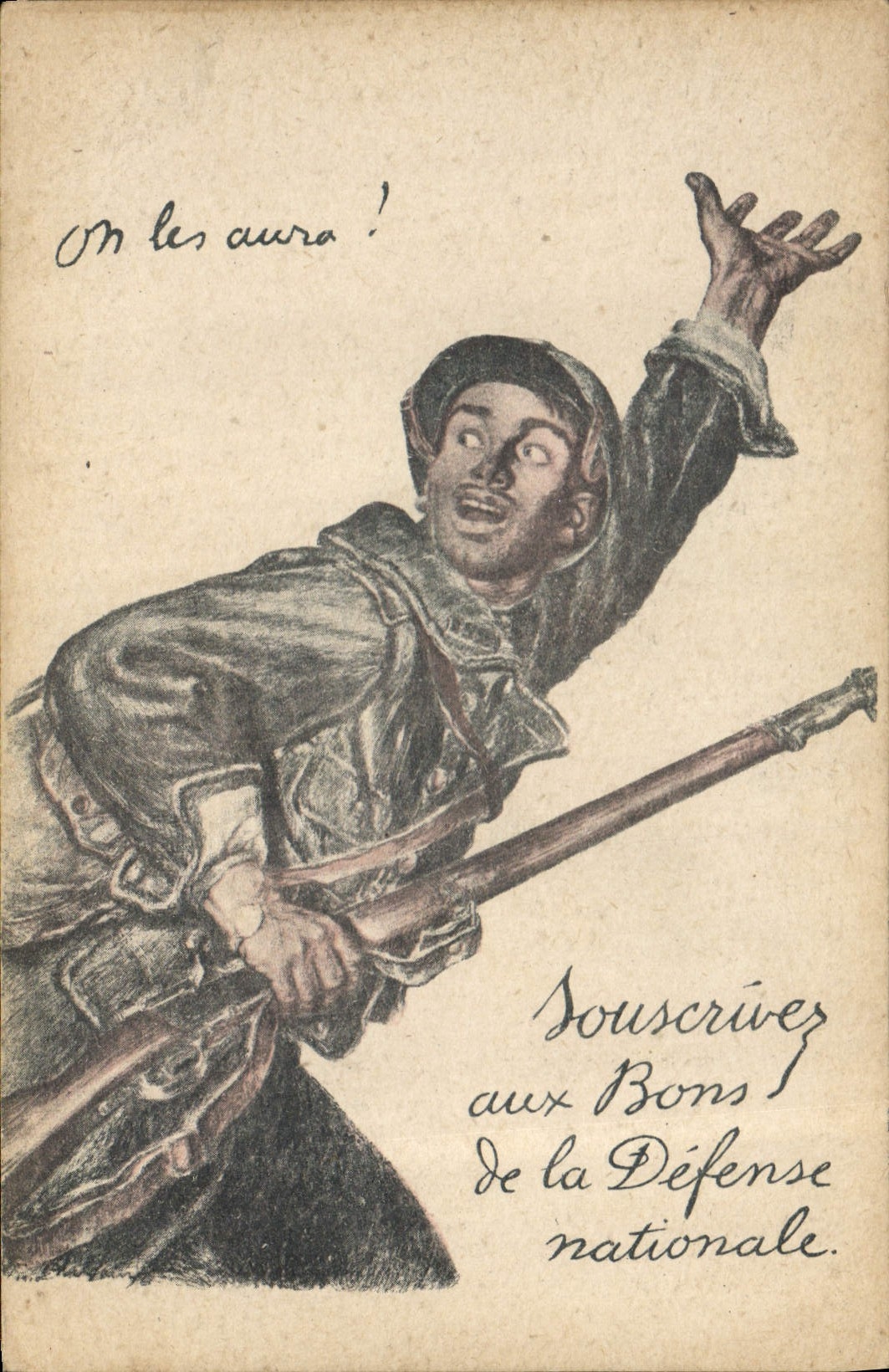 CPA Militaria Bons de Souscription Nationale